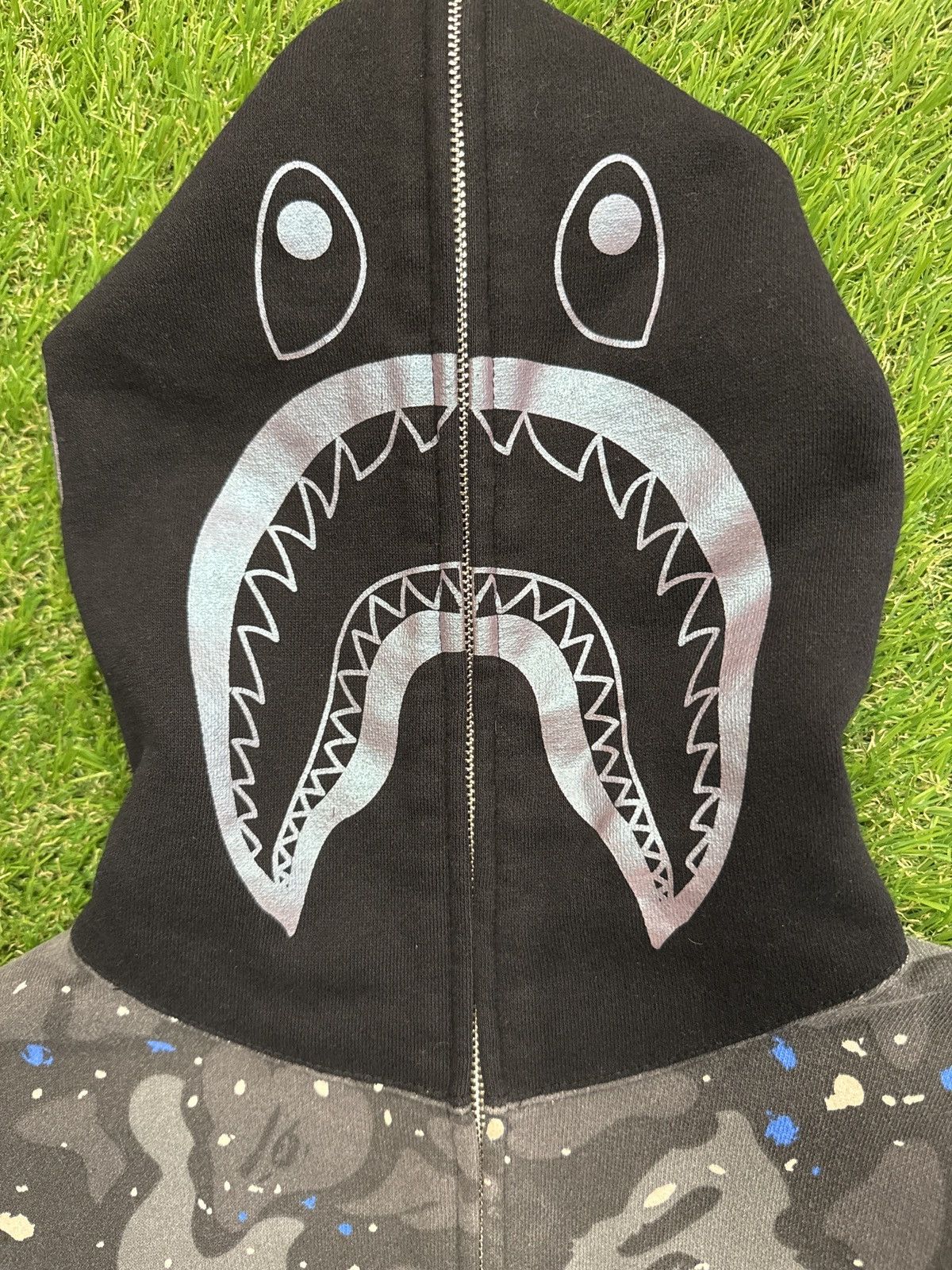 Bape BAPE SPACE CAMO SHARK FULL ZIP HOODIE Size US S / EU 44-46 / 1 - 2 Thumbnail