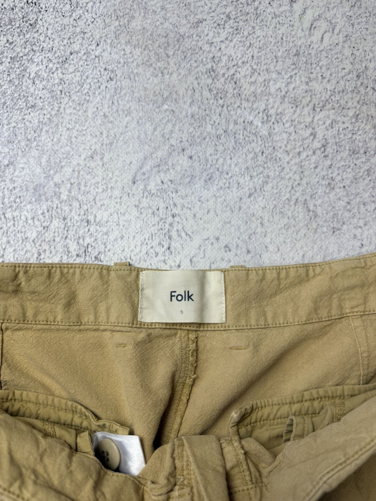 Folk Mens Folk Linen Pants Old Money style size 5 Size US 36 / EU 52 - 8 Thumbnail
