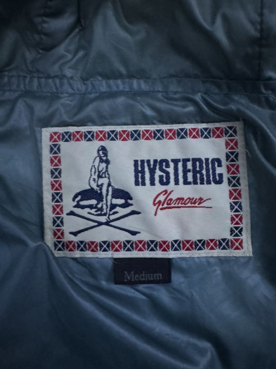 Hysteric Glamour Hysteric glamour medium green puffer jacket with patches Size US M / EU 48-50 / 2 - 4 Thumbnail
