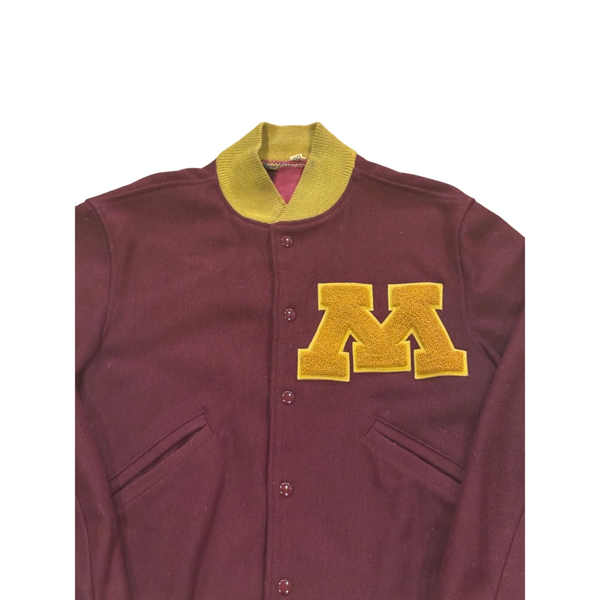 Other True Vintage 60s Minnesota Golden Gophers Wool Varsity Lette Size US M / EU 48-50 / 2 - 5 Thumbnail