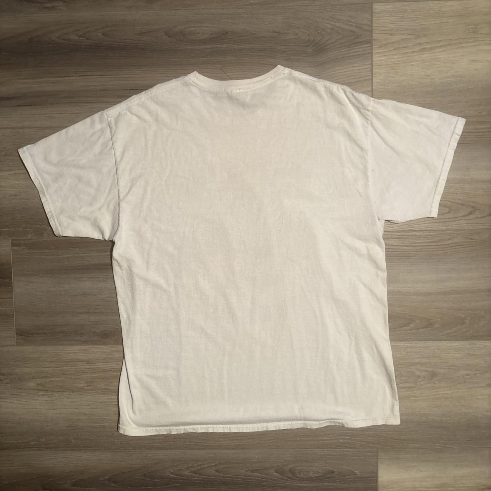 Hanes Vintage 90s Bourbon St. New Orleans Saints White Shirt Large Size US L / EU 52-54 / 3 - 3 Thumbnail