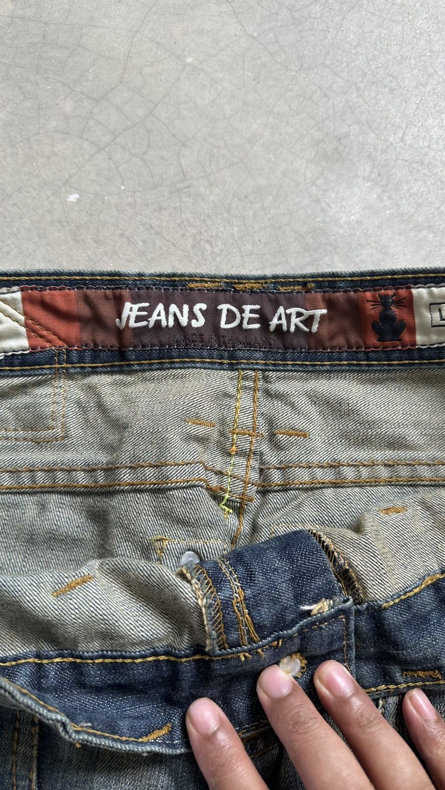 Japanese Brand JAPANESE 🇯🇵 JEANS DE ART MUTIPOCKET TACTICAL BONDAGES JEANS Size US 36 / EU 52 - 9 Thumbnail