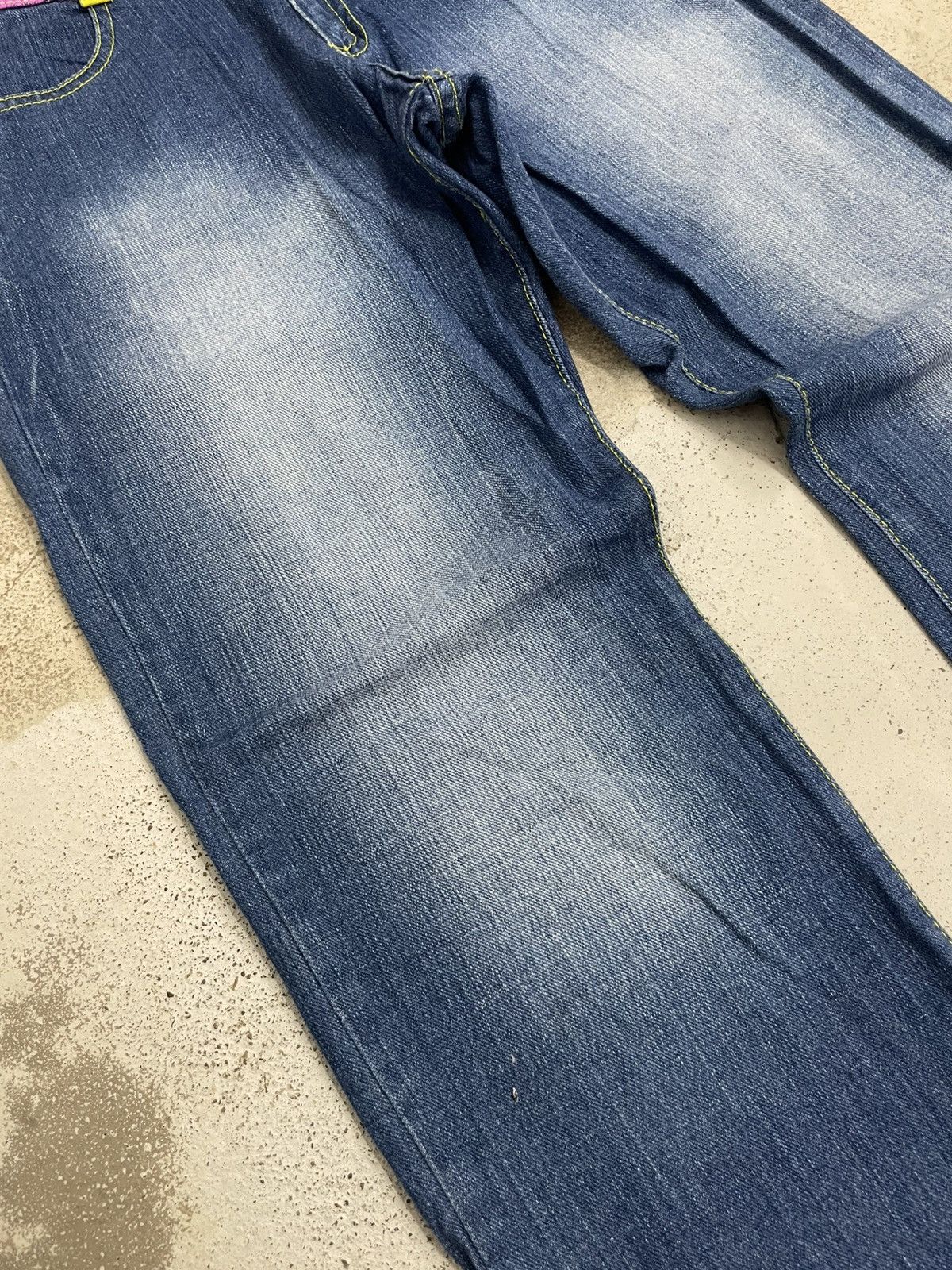 Hysteric Glamour Blue Angel Graffiti Painting Y2K Clone Devgru Style Surf Size US 27 - 14 Thumbnail