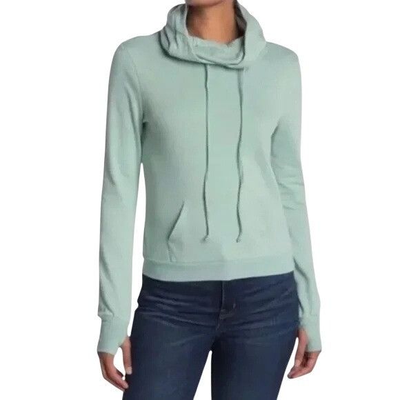 Other Love Fire Mint Green Hoodie With Built-In Face Mask Size M / US 6-8 / IT 42-44 - 2 Thumbnail