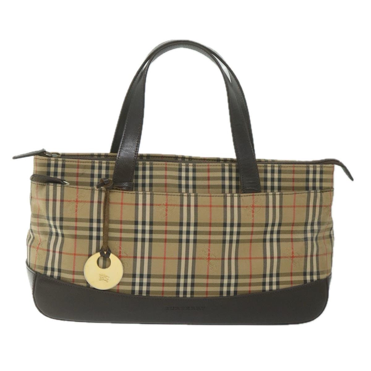 Burberry Burberry Nova Check Nova Check Canvas and leather Size ONE SIZE - 1 Thumbnail
