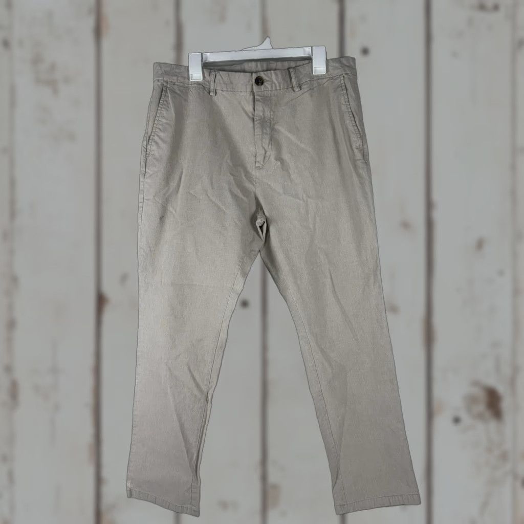 Old Navy VINTAGE Old Navy Men's Slim Fit Cotton Spandex Pants 38x30 Casual Workwear Slimming Comfortable Size US 38 / EU 54 - 1 Thumbnail