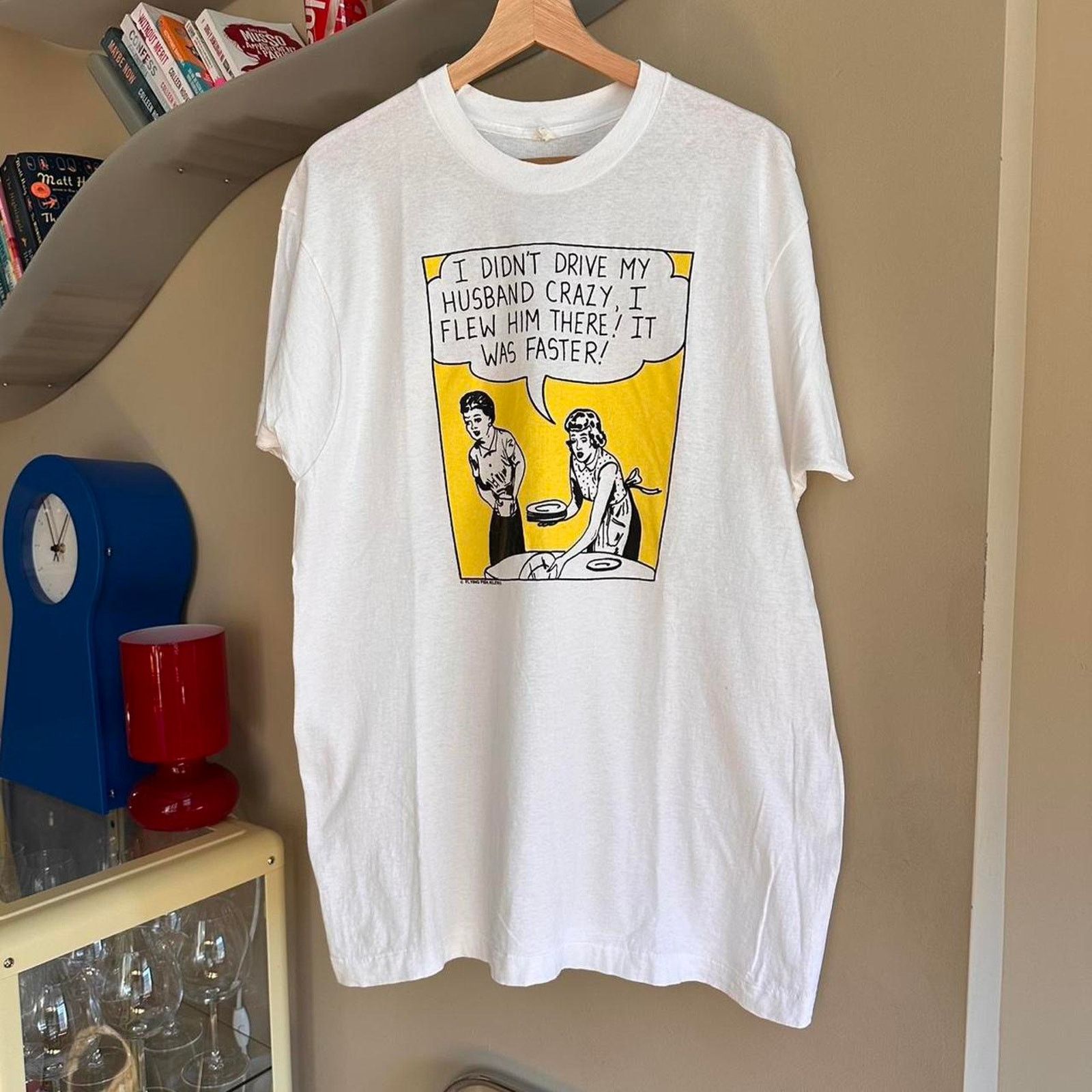 Vintage Vintage Roy Lichtenstein Pop Art Shirt Size US XL / EU 56 / 4 - 1 Thumbnail