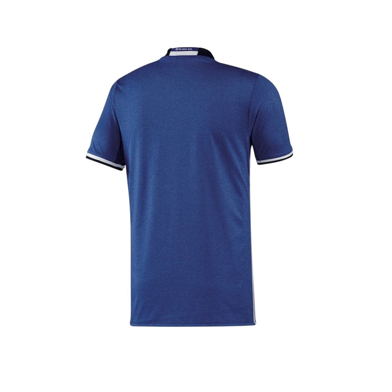 Adidas 2016/18 SCHALKE 04 HOME SOCCER JERSEY FOOTBALL SHIRT ADIDAS Size US S / EU 44-46 / 1 - 2 Thumbnail