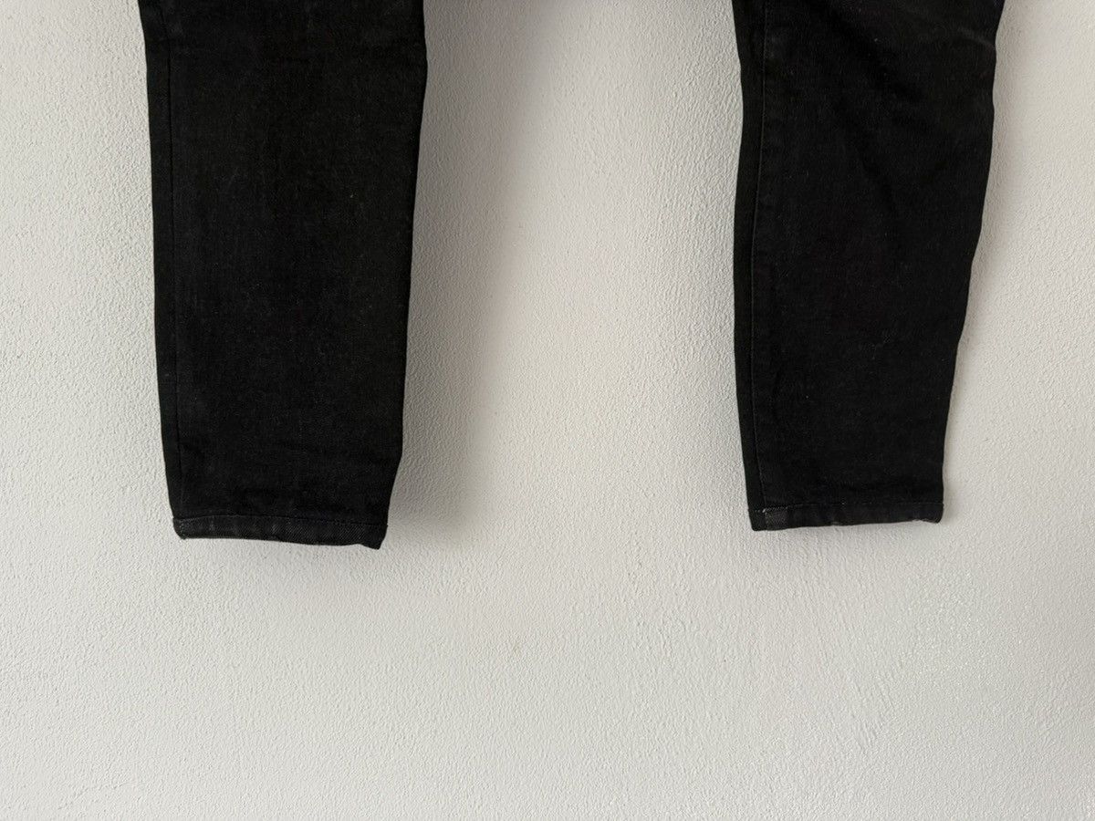 Balmain Black Biker Jeans Size US 30 / EU 46 - 4 Thumbnail