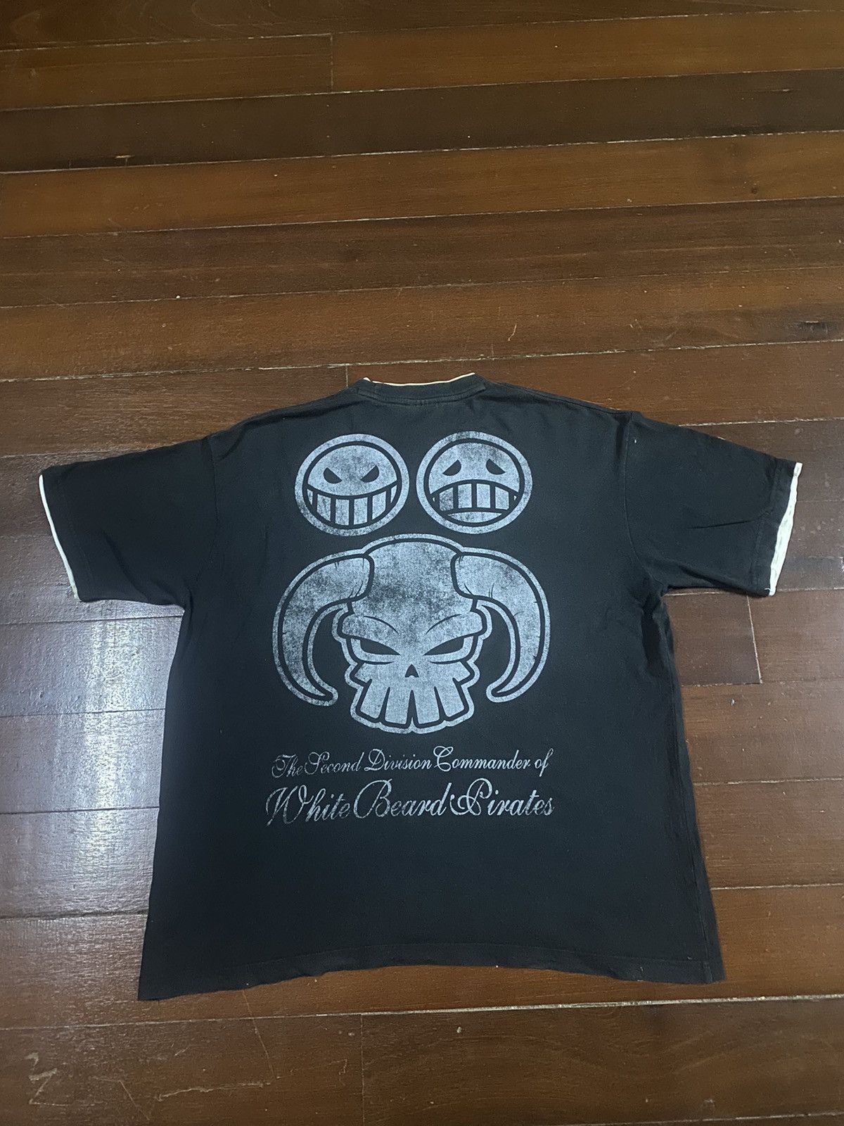 Anime × One Piece Rare One Piece character PORTGAE D ACE over print Tee Size US XXL / EU 58 / 5 - 11 Thumbnail