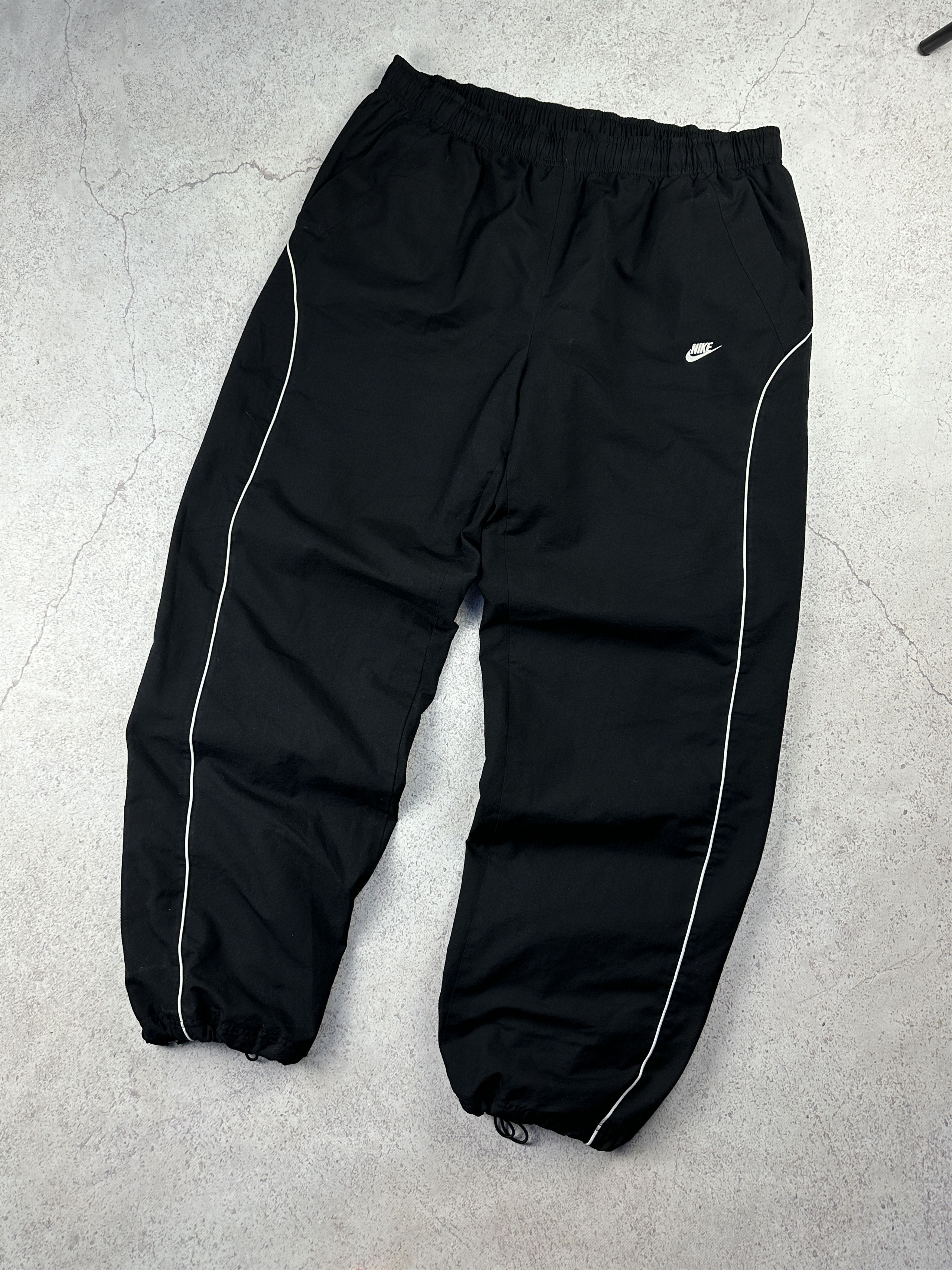 Nike × Vintage Vintage Y2k Nike Drill Swoosh Baggy Pants Size US 34 / EU 50 - 1 Thumbnail