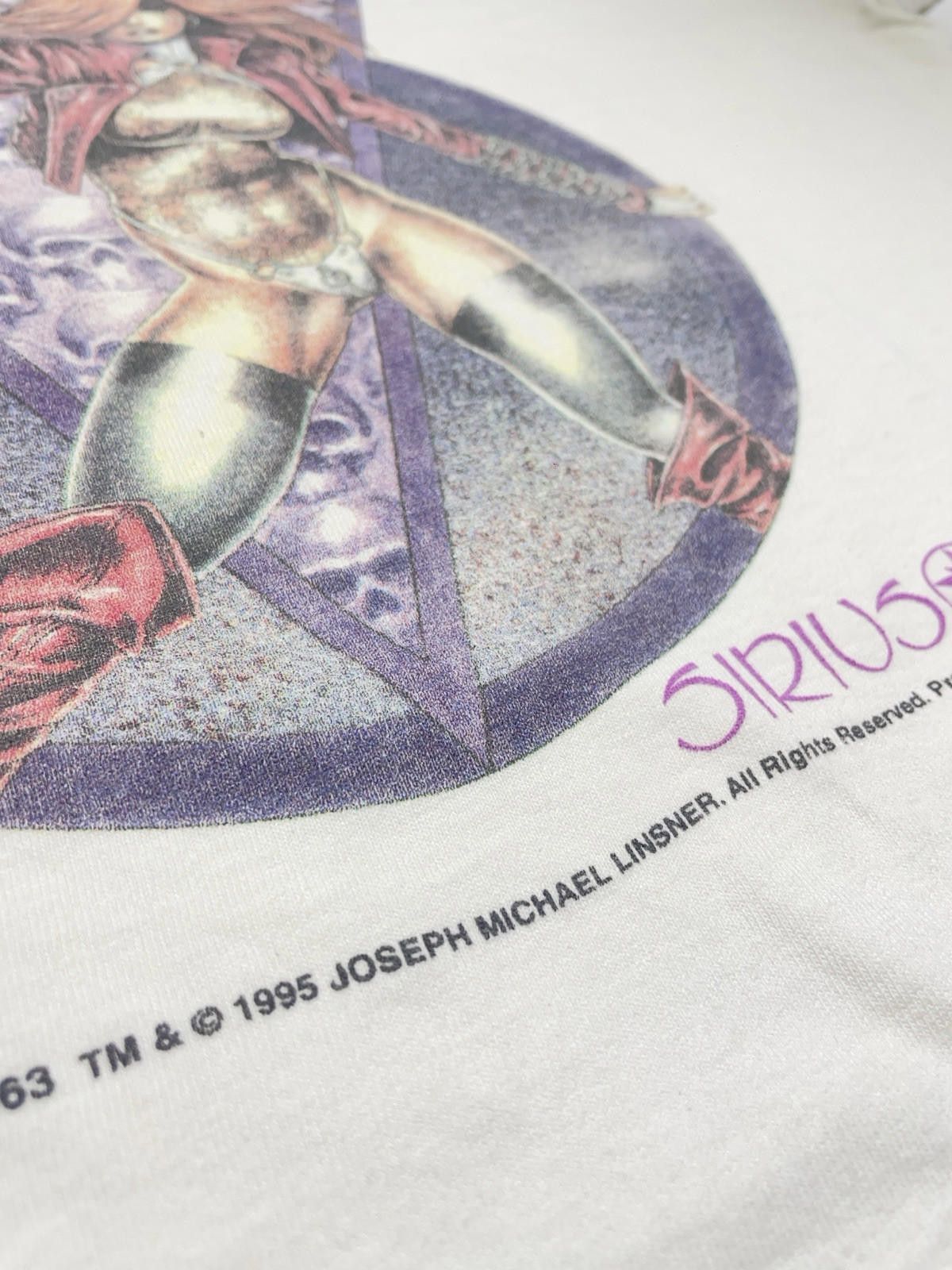 Fashion Victim VTG Dawn T-Shirt 90s Comic Single Stitch Sirius XL Faded Size US XL / EU 56 / 4 - 3 Thumbnail