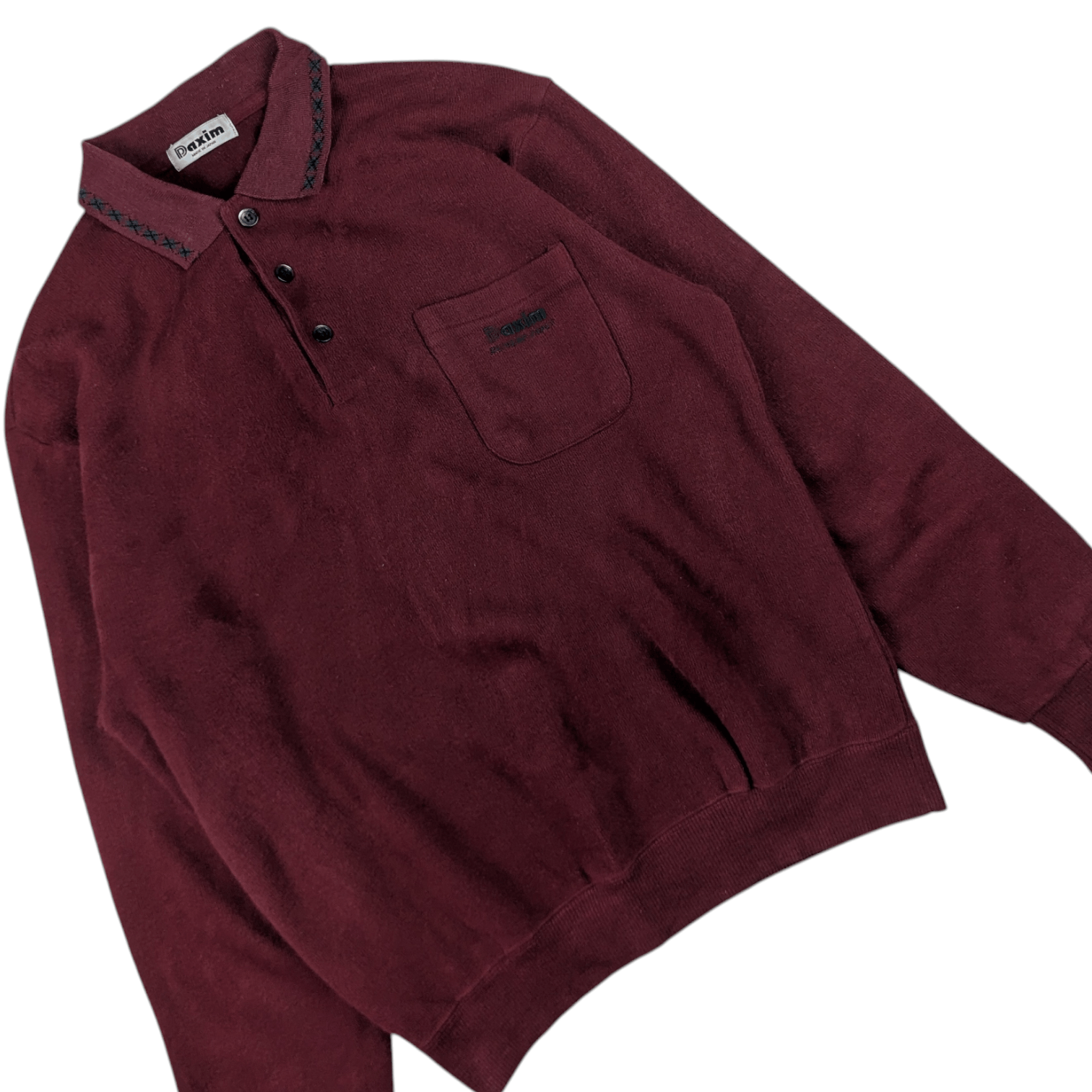 Dunlop Vintage 90's DAXIM Dunlop Retro Classic Sweatshirts Size US M / EU 48-50 / 2 - 4 Thumbnail