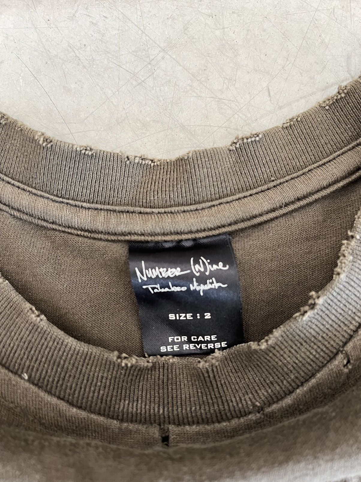 Number (N)ine Number Nine Nightcrawler Tee Size US M / EU 48-50 / 2 - 3 Thumbnail