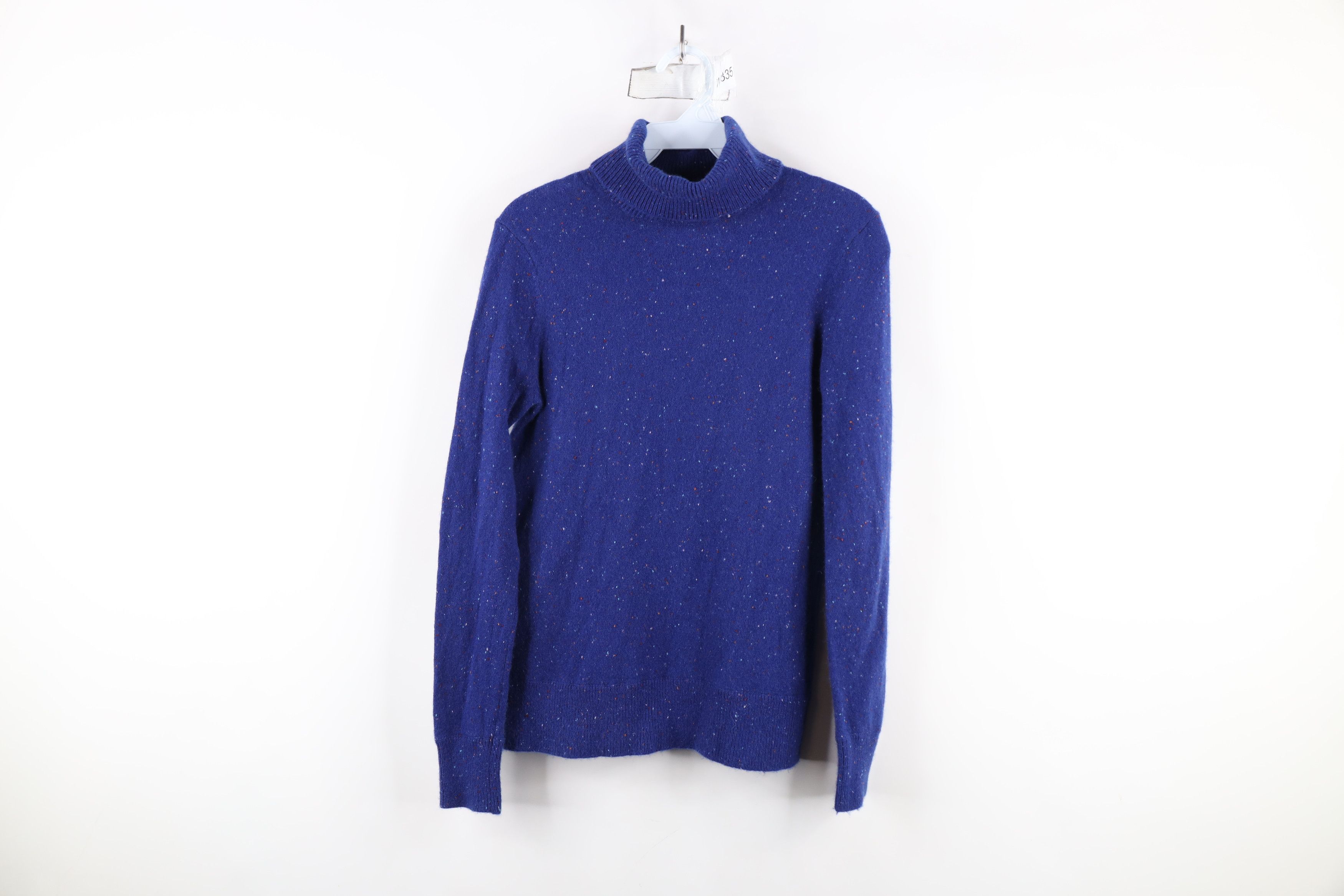 Lands' End × Vintage Vintage Lands End Rainbow Cashmere Knit Turtleneck Sweater Size XS / US 0-2 / IT 36-38 - 1 Thumbnail