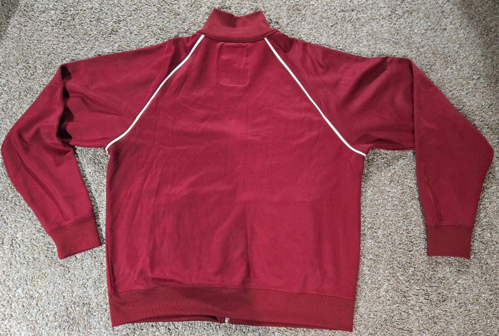 Designer Red Aeropostle Athletic Brand Full Zip Track Jacket Sz XL Size US XL / EU 56 / 4 - 9 Thumbnail
