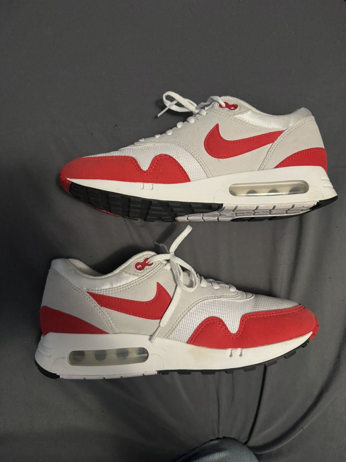 Nike Anniversary red big bubble air max 1 Size US 9 / EU 42 - 2 Thumbnail