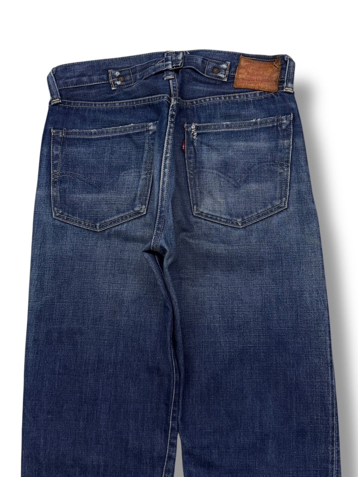 Levi's Vintage Clothing Vintage 00s Levi’s 501-XX Big E Buckle Back Selvedge Japan Size US 30 / EU 46 - 5 Thumbnail