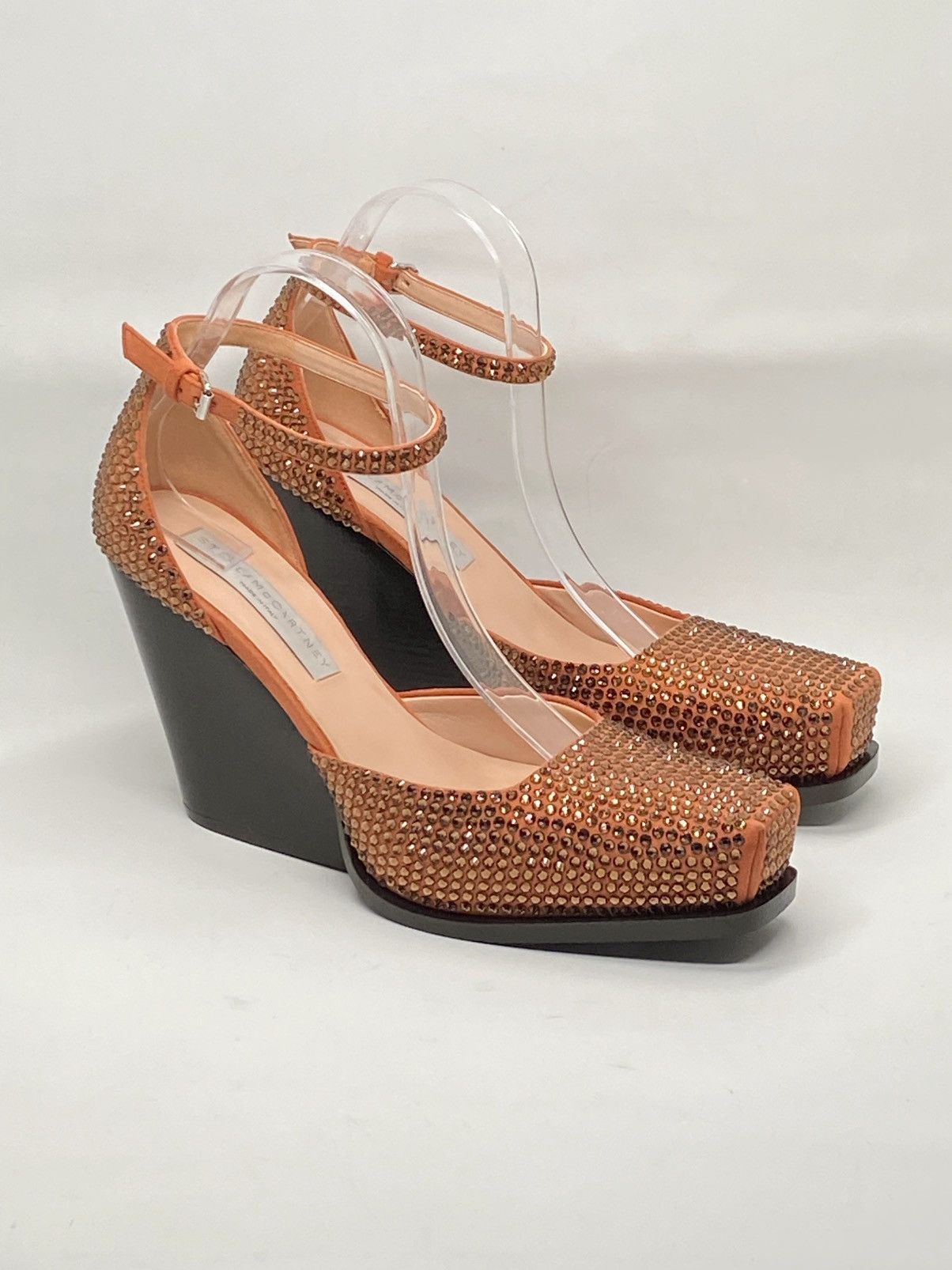 Stella McCartney Stella McCartney Cowboy Crystal All Over Heels size 39.5 Size US 9.5 / IT 39.5 - 3 Thumbnail