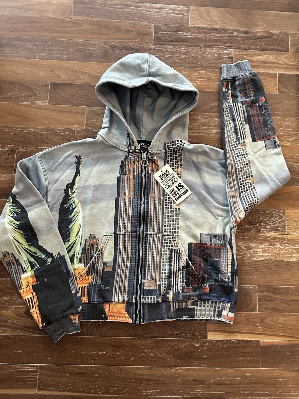Vale Skyline Zip Up Hoodie XL
