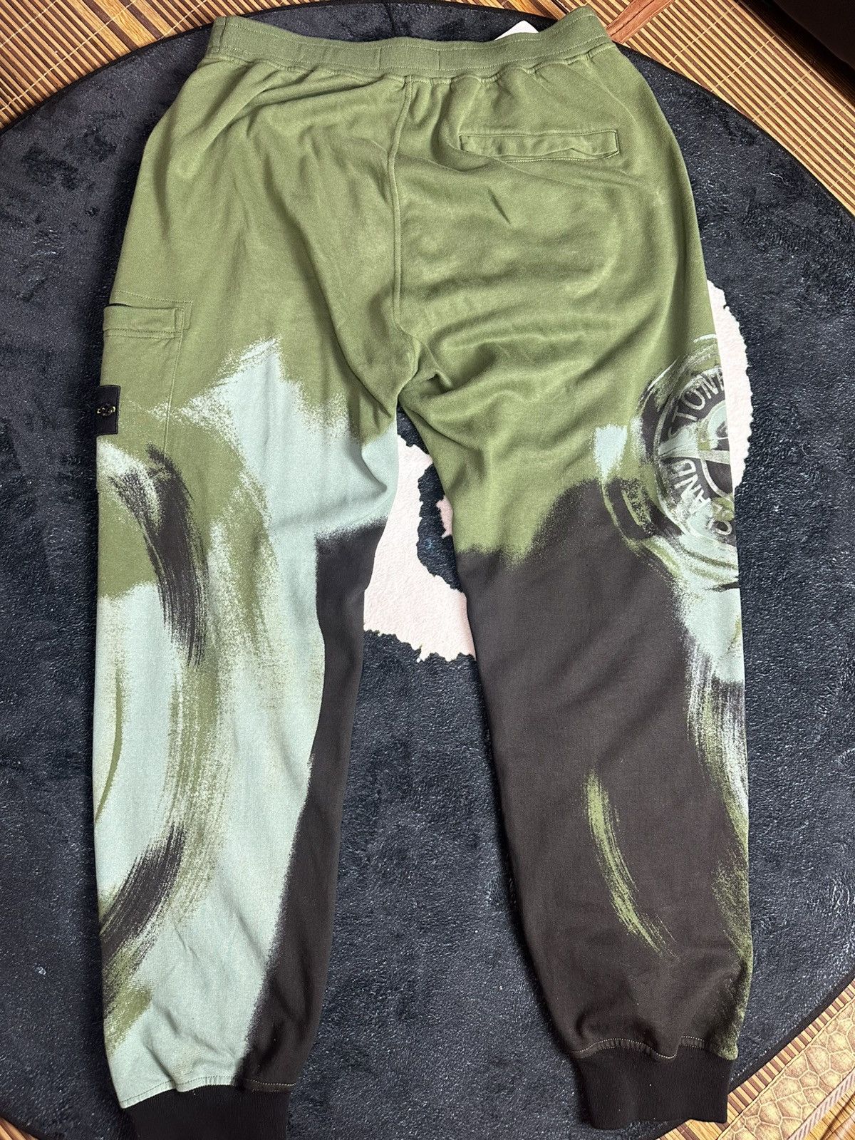 Stone Island Stone Island Paint-Stroke-Print Joggers Size US 40 / EU 56 - 3 Thumbnail