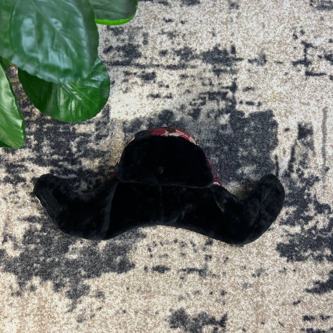 20471120 Camo Vintage Gorpcore Style Ushanka Hat Streetwear Y2K Size ONE SIZE - 5 Thumbnail