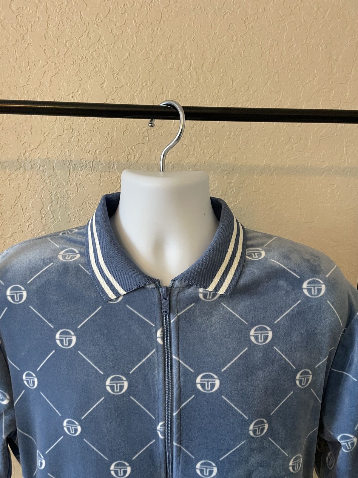 Sergio Tacchini ST Logo SS zippered track jacket Size US M / EU 48-50 / 2 - 2 Thumbnail