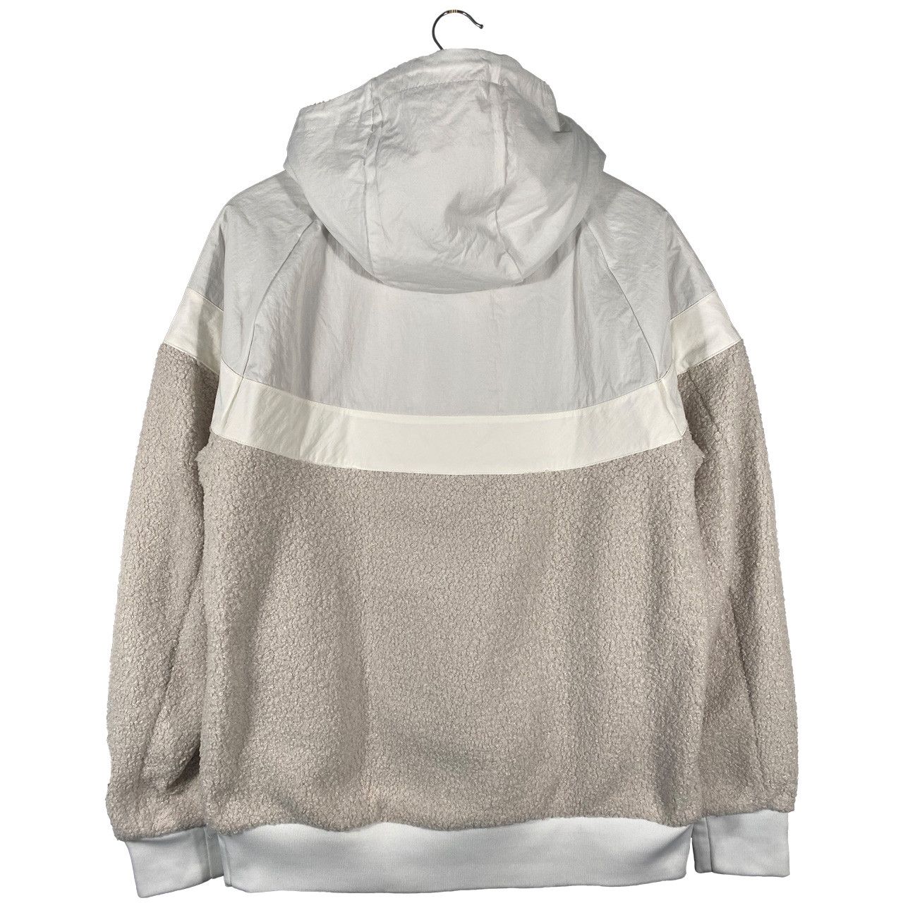 Nike NIKE SHERPA WIND RUNNER White Light Bone Grailed
