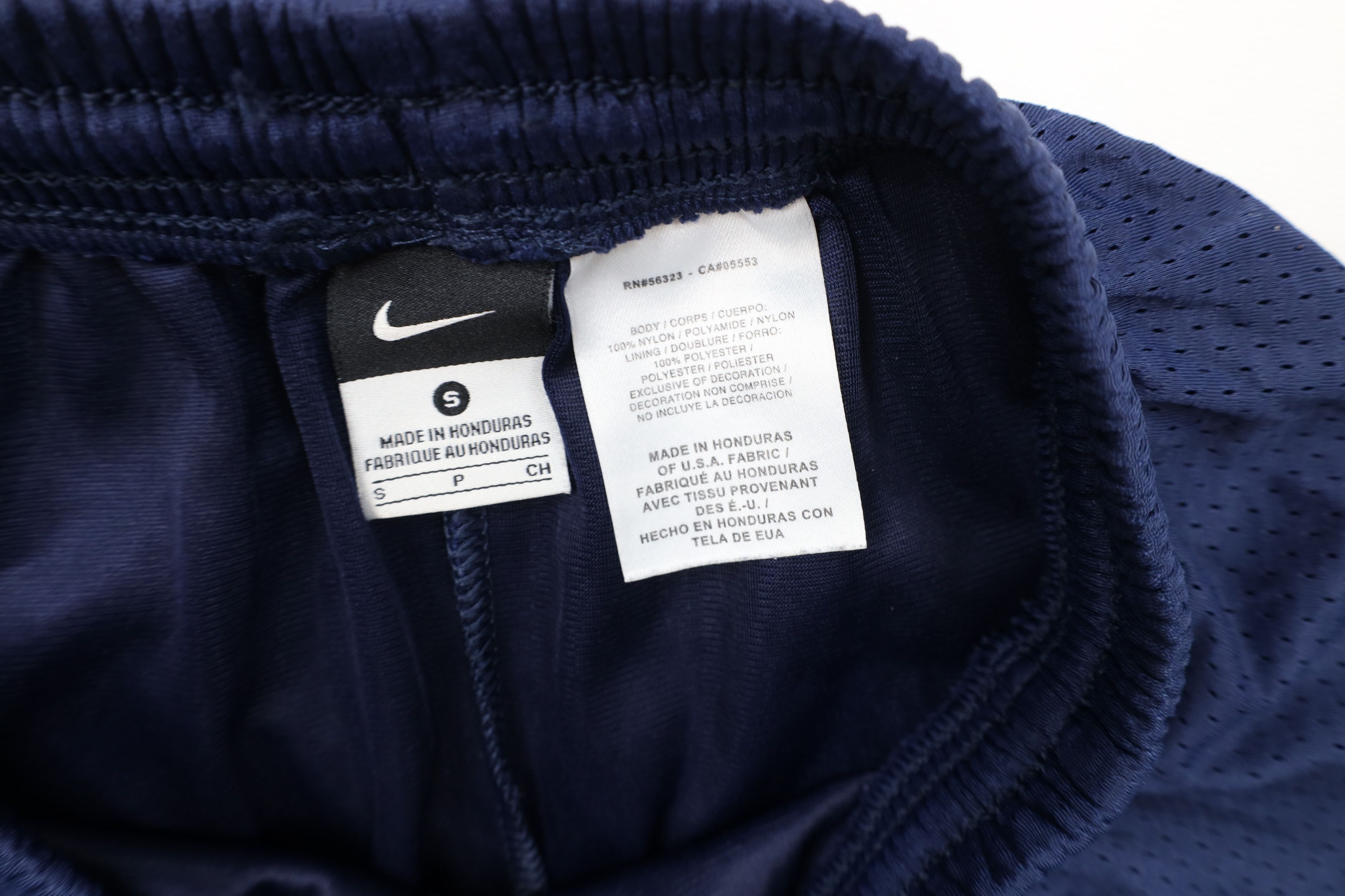 Nike × Vintage Vintage Nike USA Track and Field Mesh Shorts Blue Nylon Size US 30 / EU 46 - 6 Thumbnail