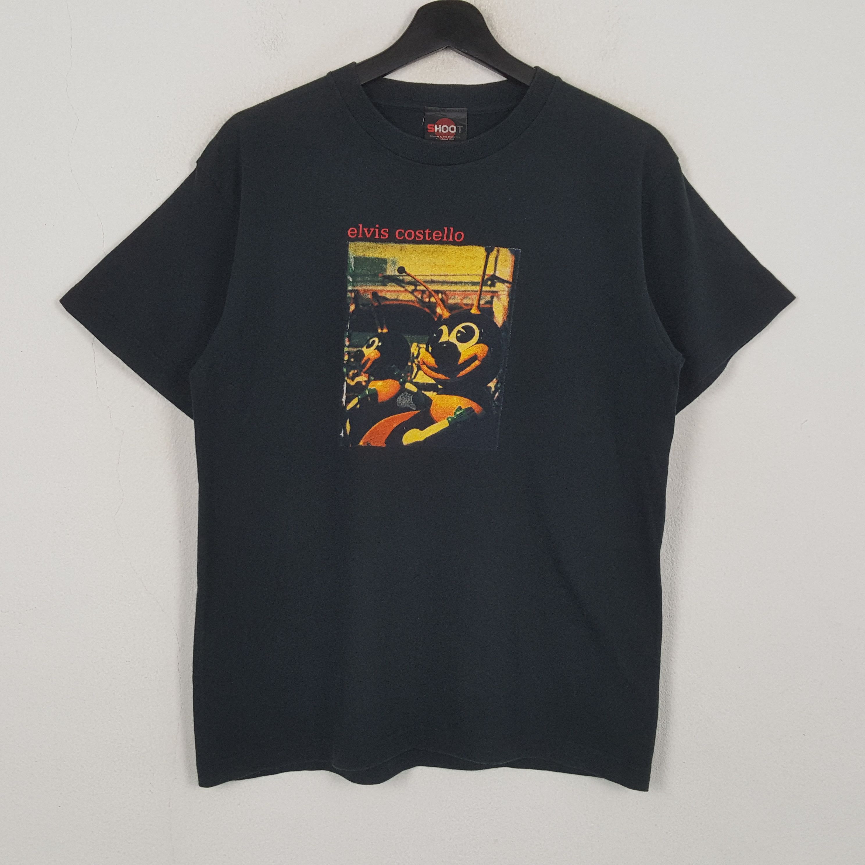 Vintage Elvis Costello Tour Vintage Tshirt RR24 Size US M / EU 48-50 / 2 - 1 Thumbnail