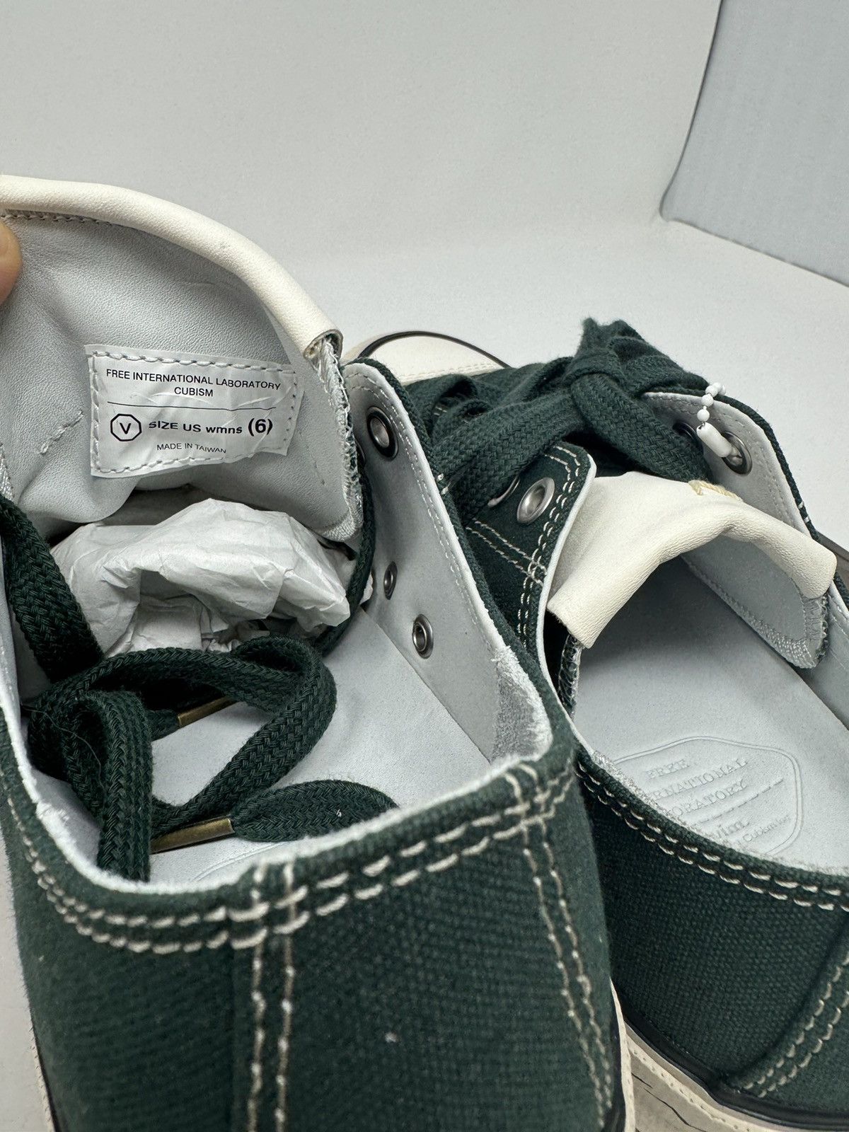 Visvim SKAGWAY LO CANVAS W - GREEN Size US 6 / IT 36 - 10 Thumbnail