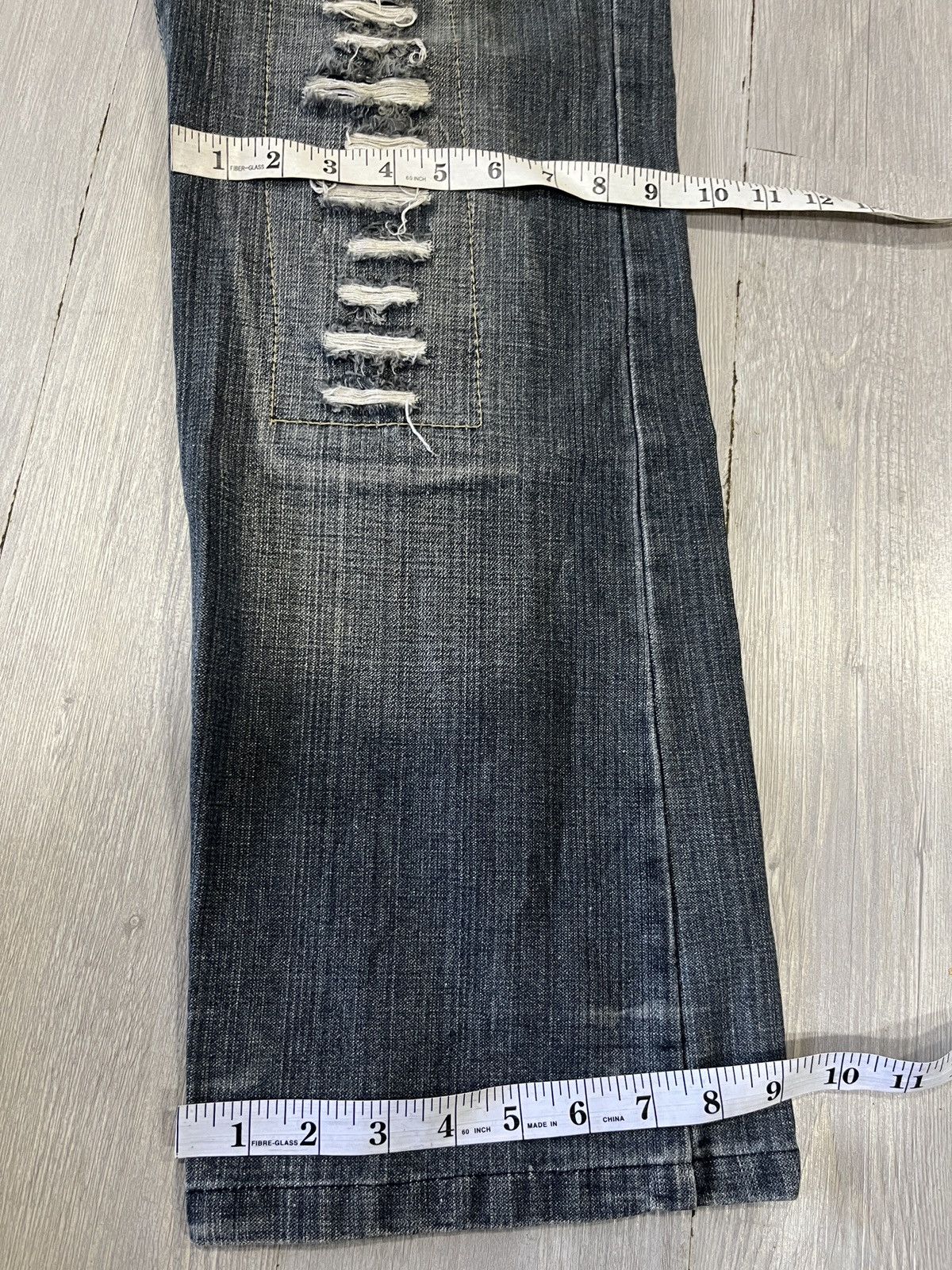 Japanese Brand Distressed denim Size US 36 / EU 52 - 6 Thumbnail