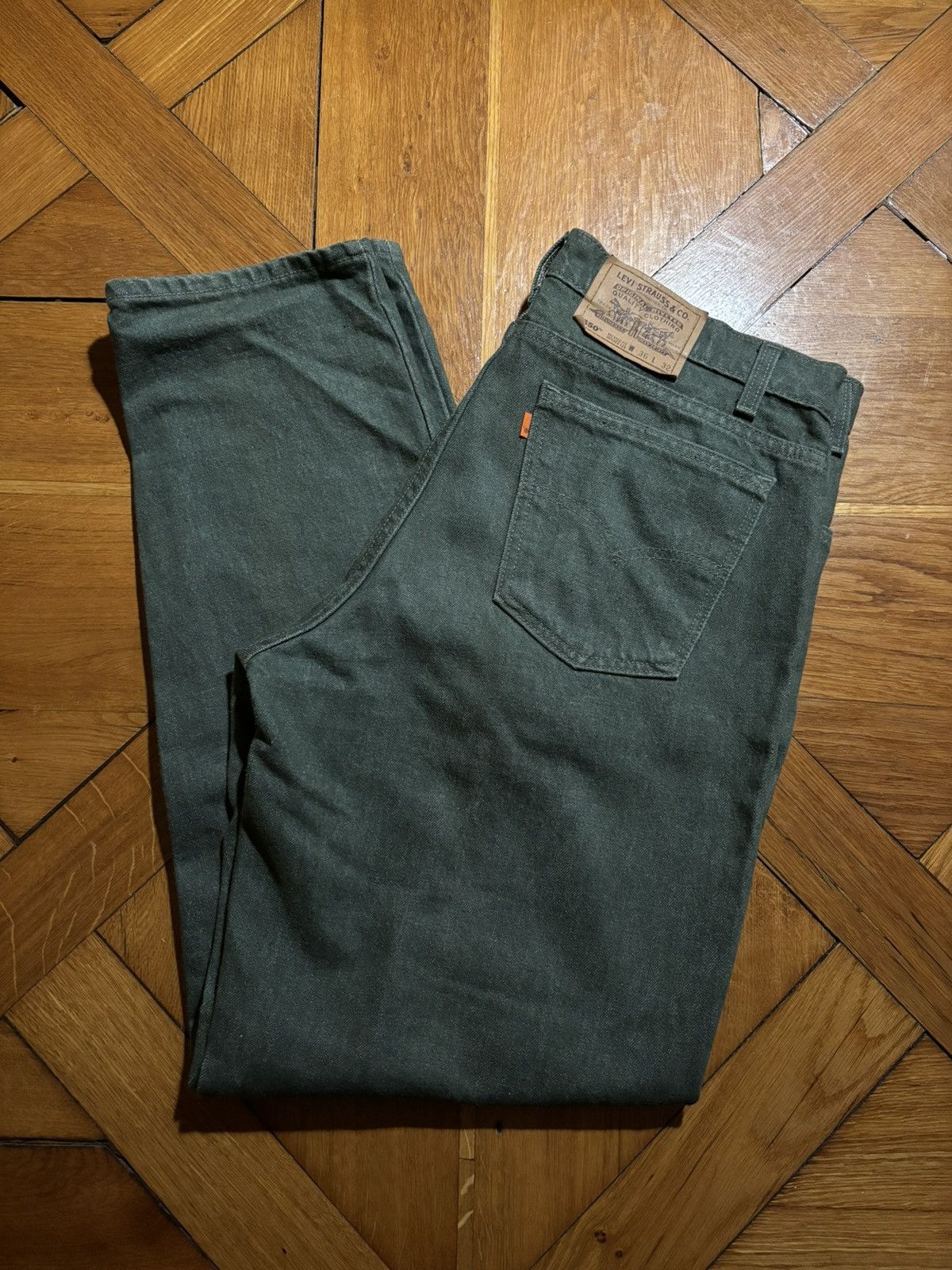 Levi's Vintage Clothing Vintage 80’s Levis Orange Tab Denim Jeans Size US 36 / EU 52 - 1 Thumbnail