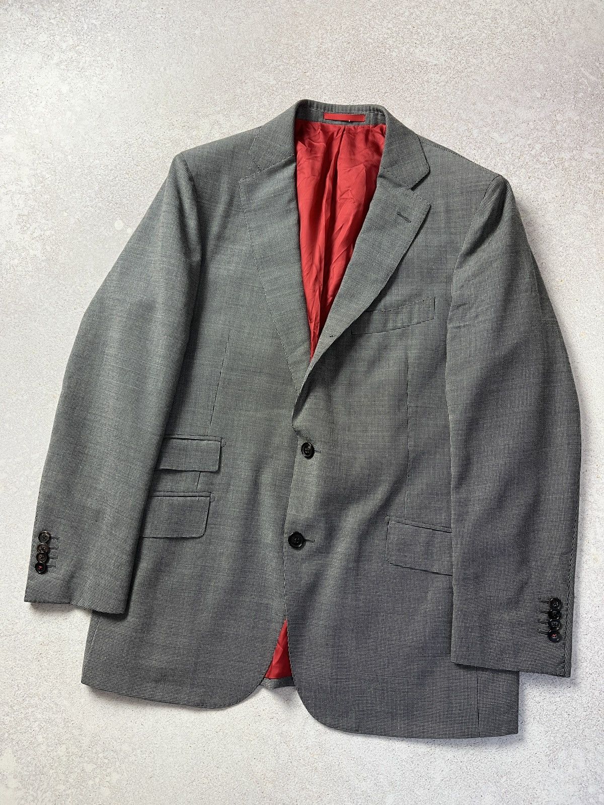 Suitsupply DDP SuitSupply Sienna Grey 2-Piece Reda Wool Suit Size 40S - 2 Thumbnail