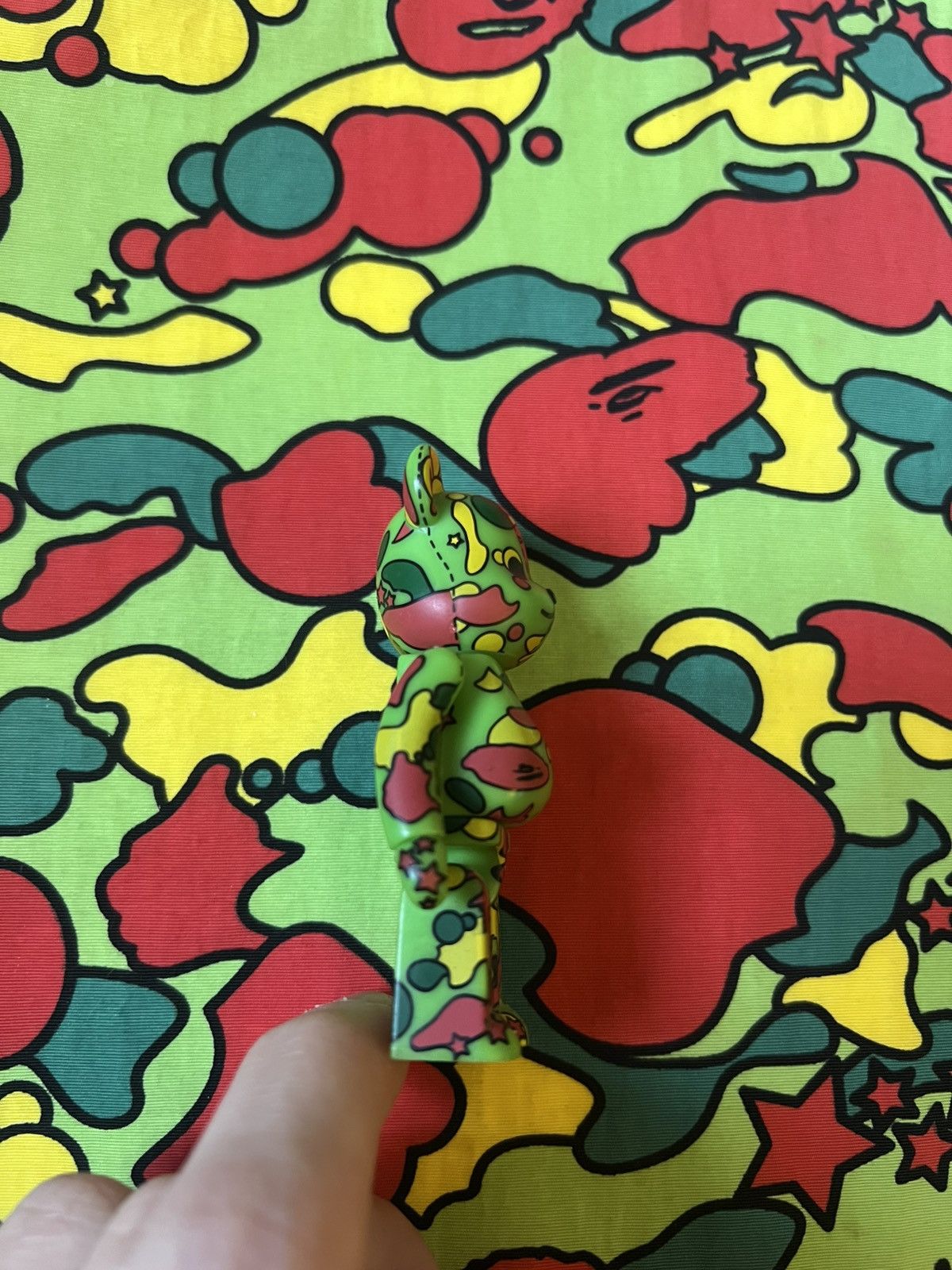 Bape Psyche Camo Bearbrick 100% 00’s Size ONE SIZE - 4 Thumbnail