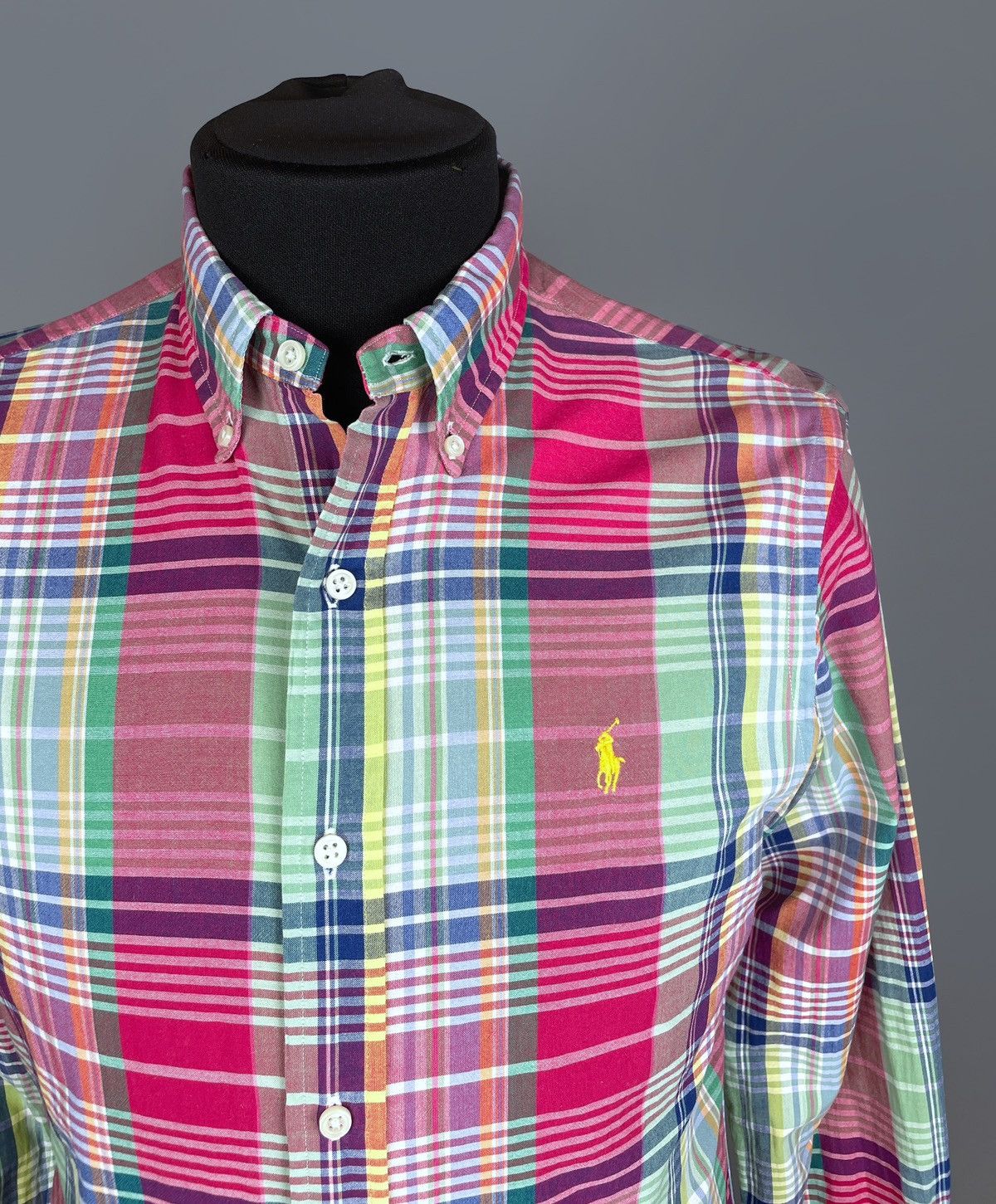 Ralph Lauren Ralph Lauren Vintage Multicoloured Checked LS Shirt Size M Size US M / EU 48-50 / 2 - 5 Thumbnail