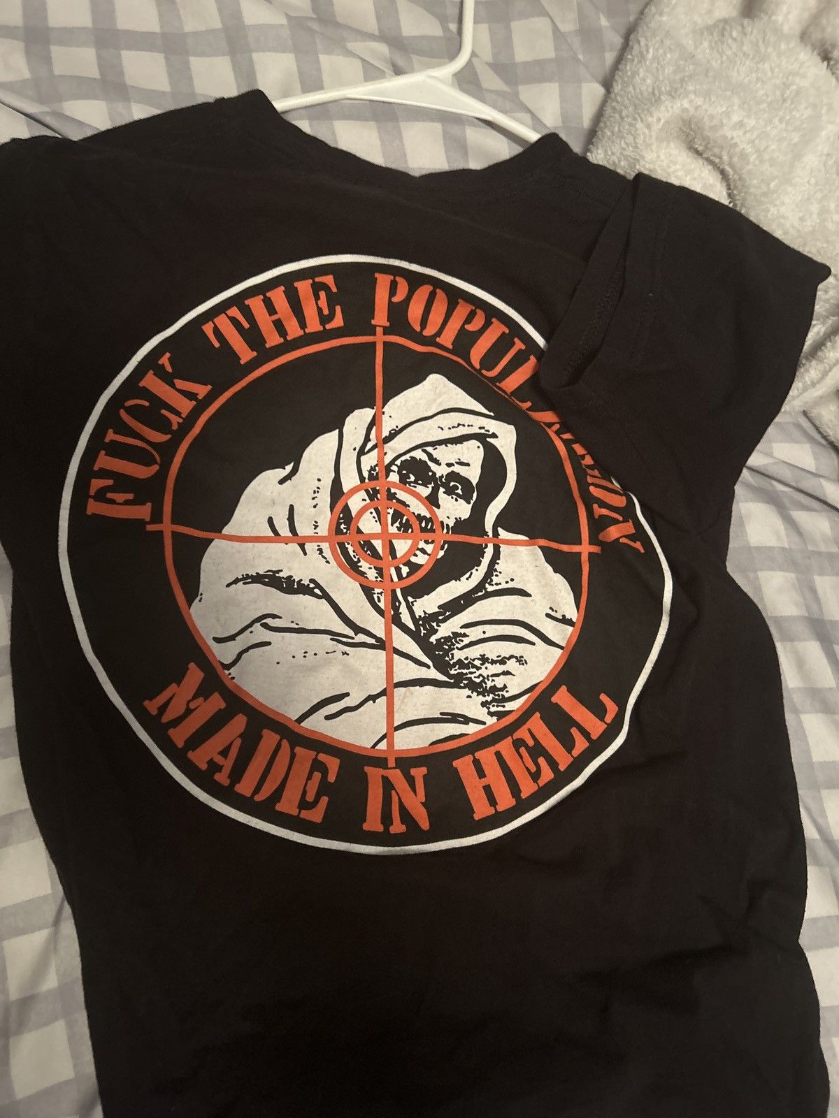 Fuck The Population Black ftp made in hell (a holy grail) Size US S / EU 44-46 / 1 - 1 Thumbnail
