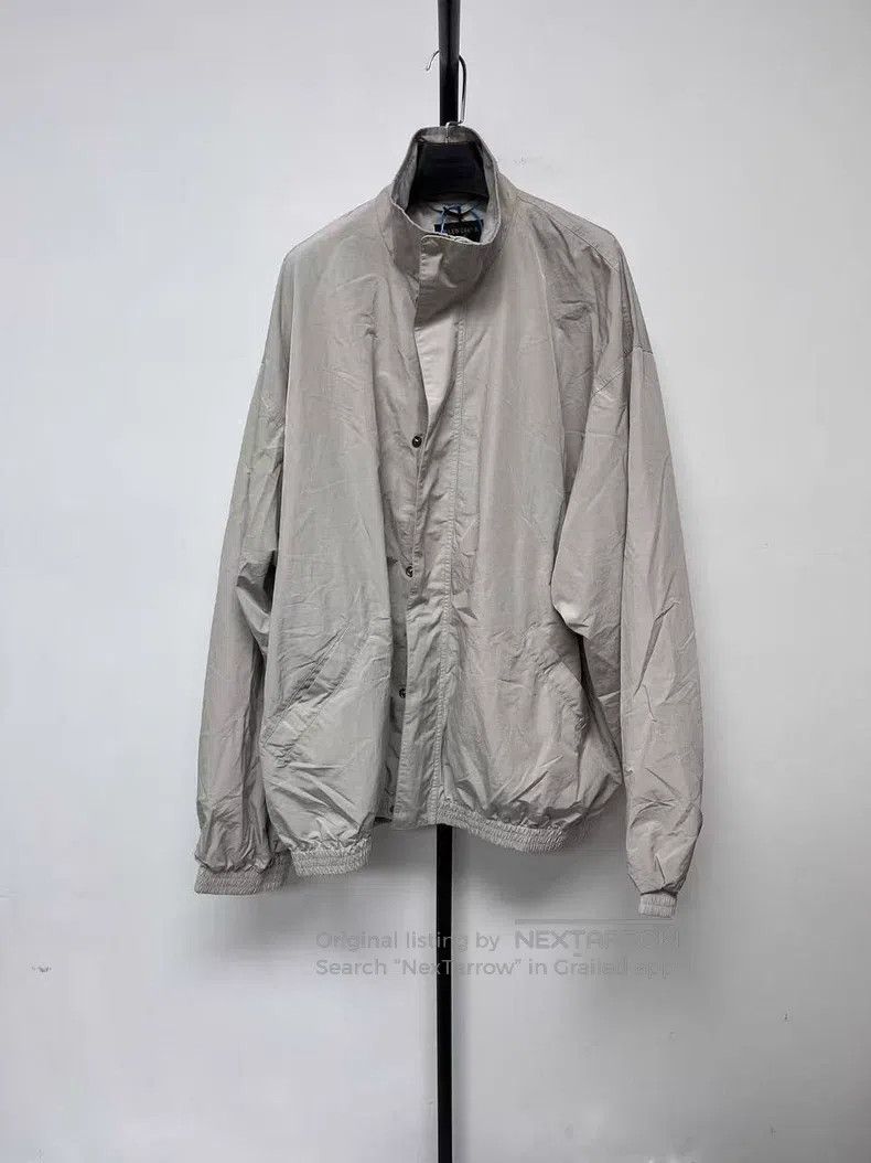 Balenciaga Balenciaga Solid Color Stand Collar Single Breasted Long S Size US M / EU 48-50 / 2 - 1 Thumbnail