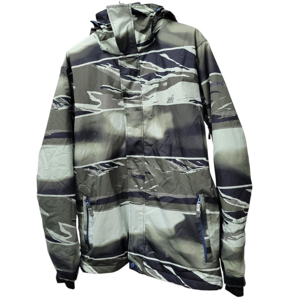 Quiksilver Quicksilver Men's Ski Jacket Flight Tech 10K "BiN" PLUS GIRO Size US M / EU 48-50 / 2 - 3 Thumbnail