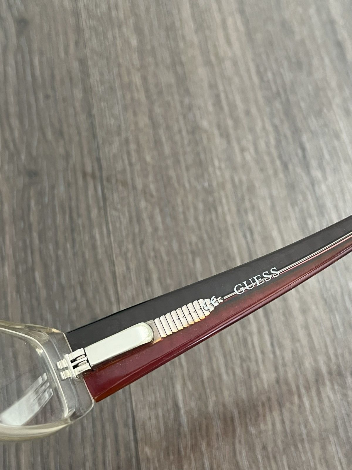 Guess Guess Eyeglass 2000s Y2K Plastic Demo Lens Size ONE SIZE - 6 Thumbnail