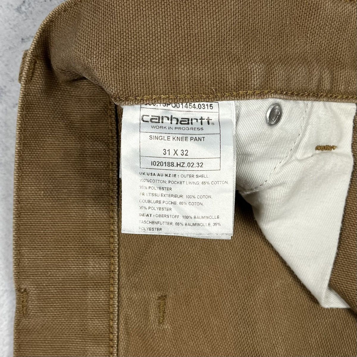 Carhartt Vintage Carhartt Carpenter Single Knee Jeans Pants 90’s Size US 31 - 14 Thumbnail