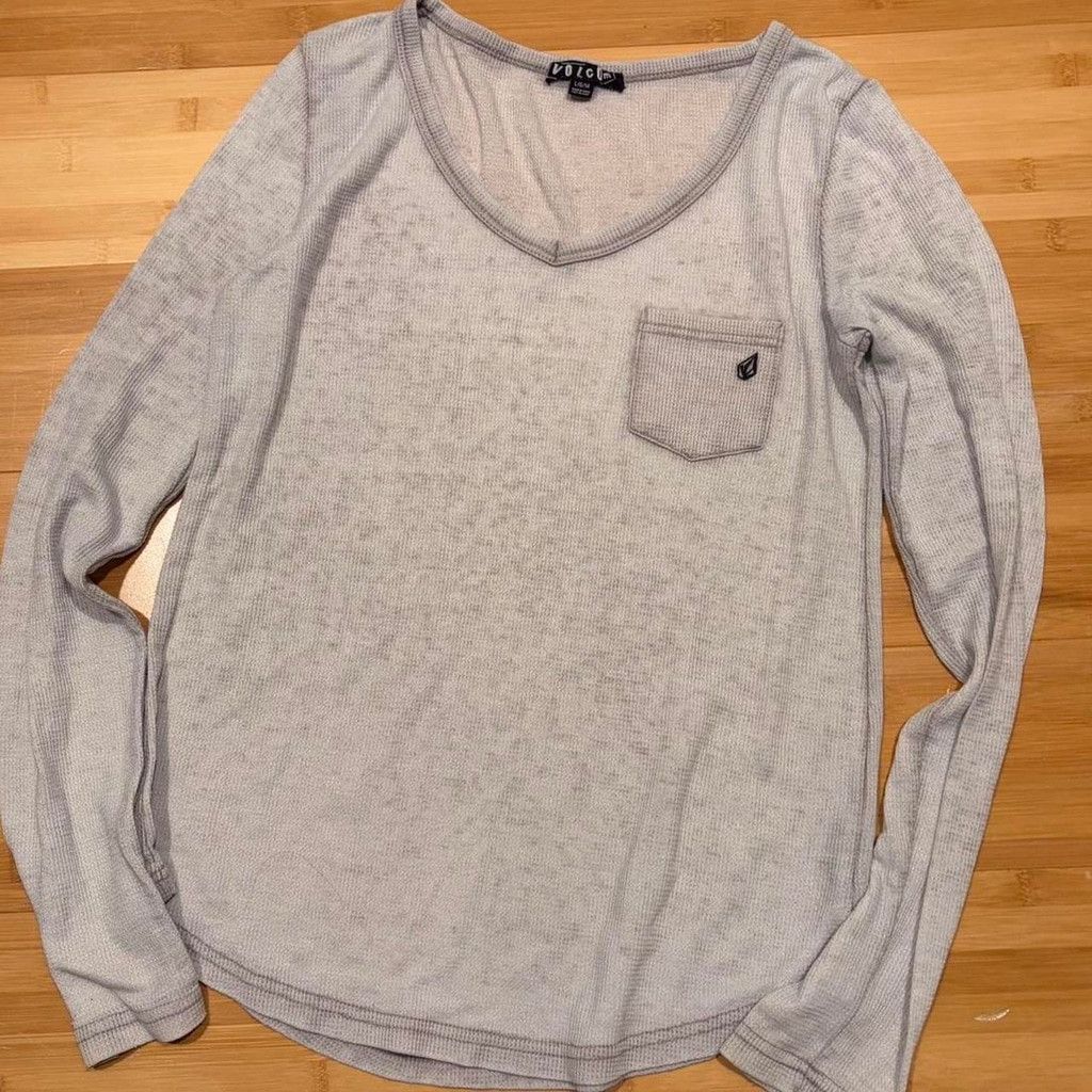 Volcom Volcom grey Longsleeve Size L / US 10 / IT 46 - 1 Thumbnail