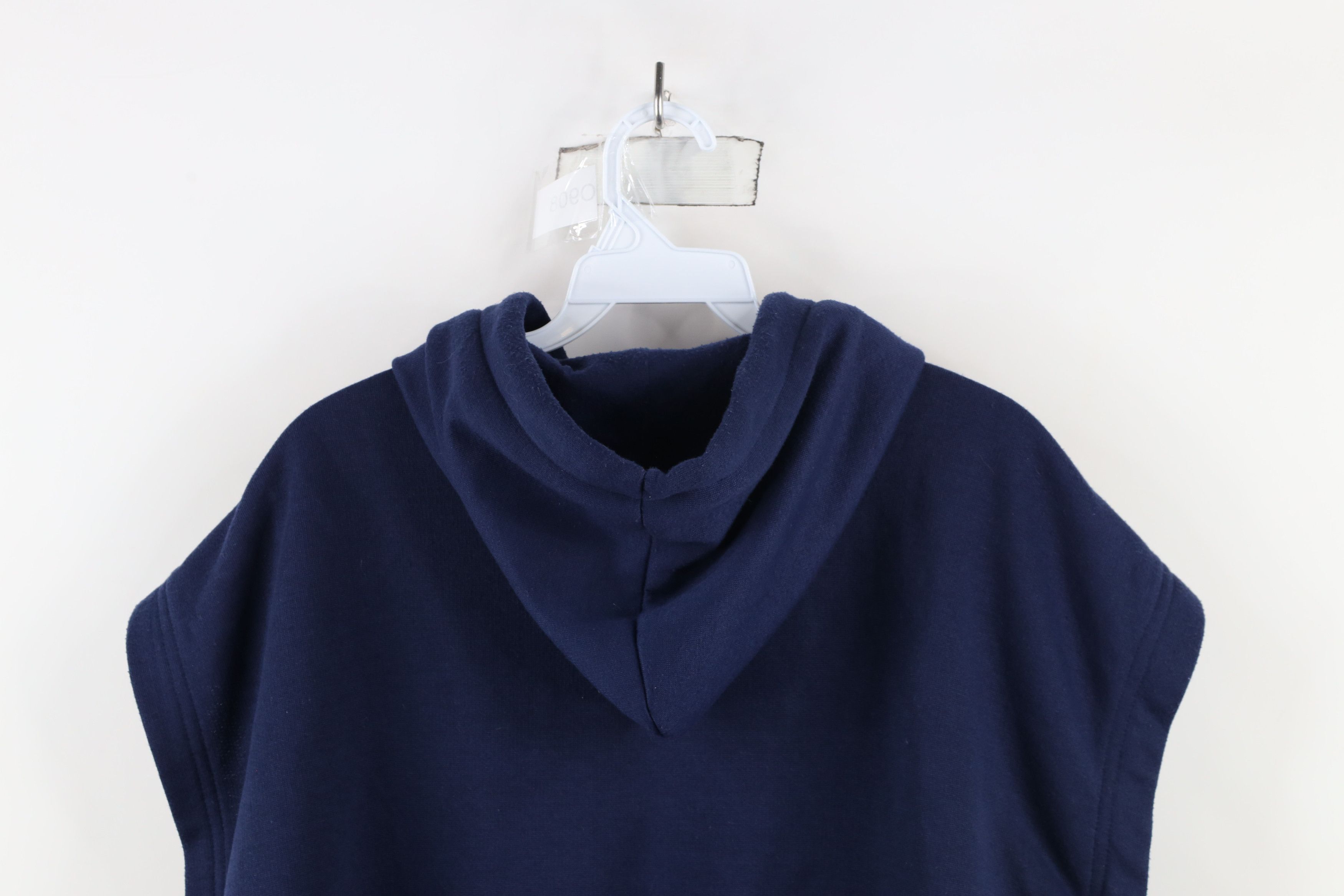 Vintage Vintage 90s Streetwear Sleeveless Muscle Full Zip Hoodie Size US XXL / EU 58 / 5 - 11 Thumbnail
