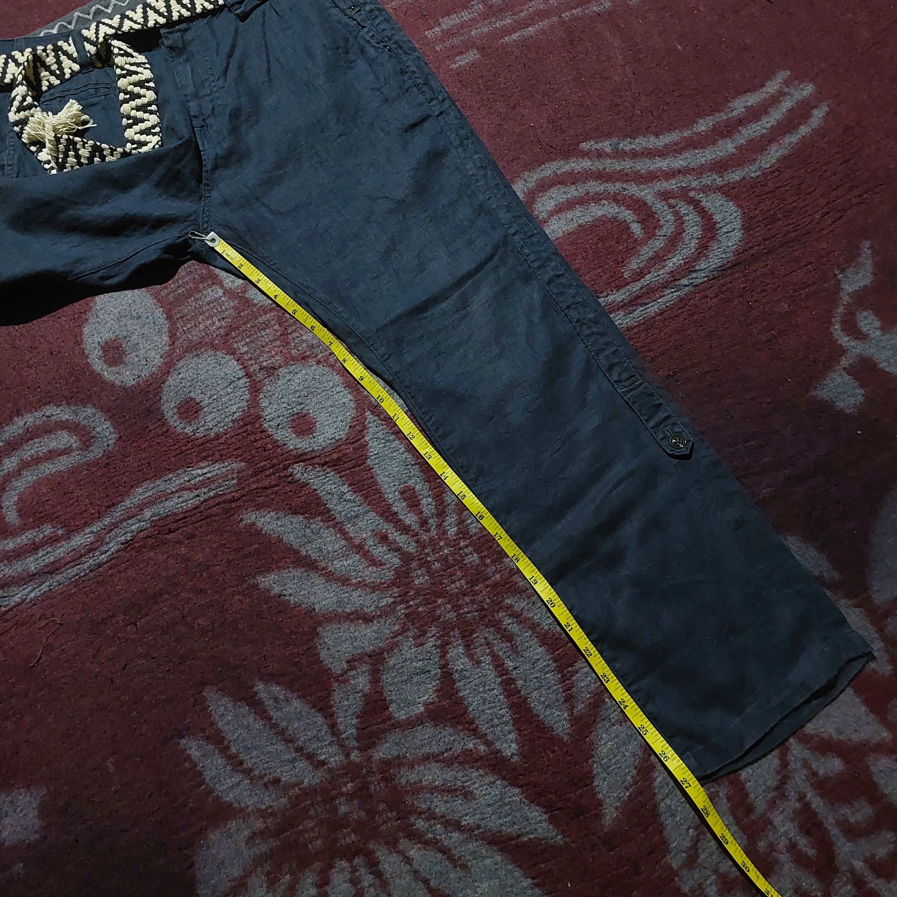 PPFM PPFM Japan navy blue linen long pants Size US 32 / EU 48 - 13 Thumbnail