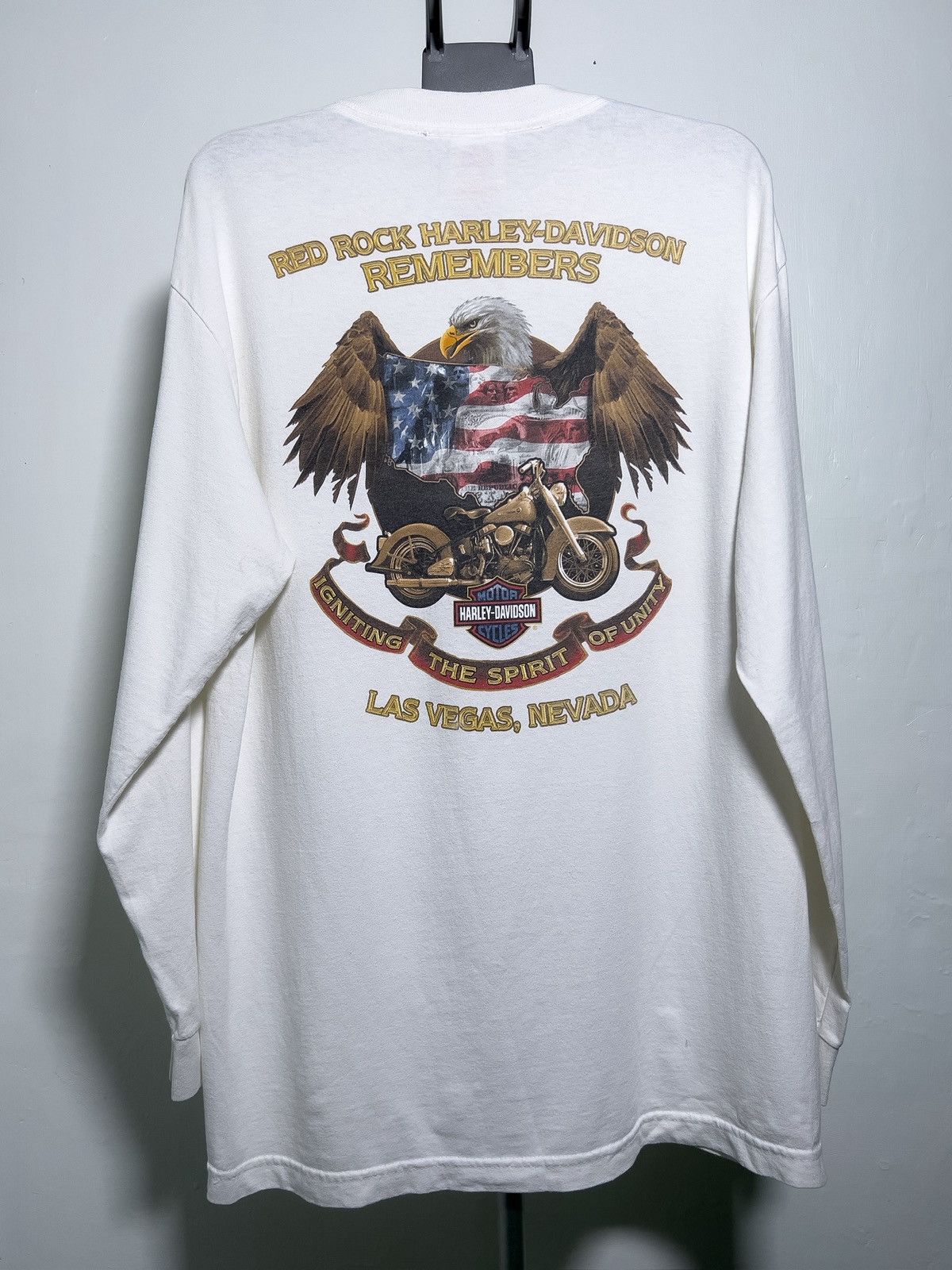 Bravado Harley Davidson 911 Remembrance Long Sleeve Size US L / EU 52-54 / 3 - 2 Thumbnail
