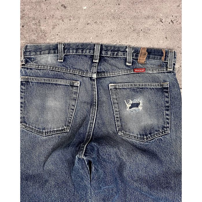 Wrangler Wranglers Thrashed Jeans (34x29) - 2000s | Grailed