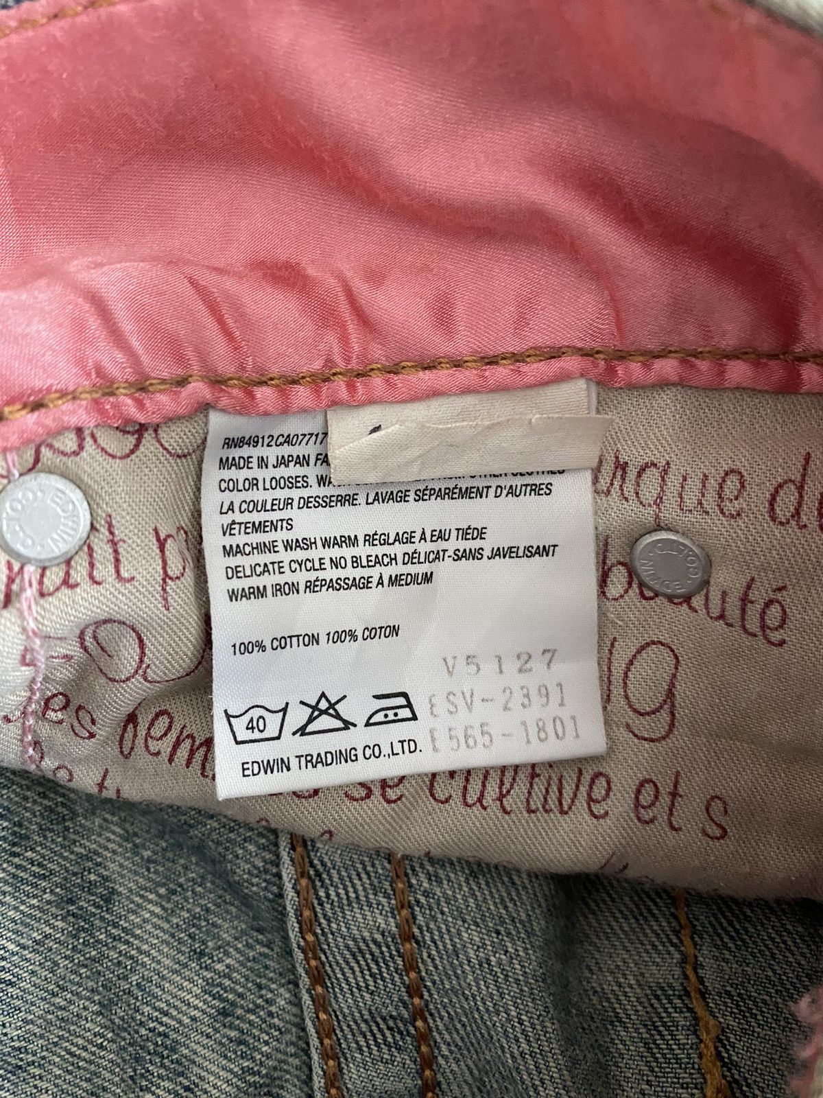 Edwin SUPER FLARE DISTRESS DENIM VENUS SOMETHING BY EDWIN JAPAN Size US 32 / EU 48 - 7 Thumbnail