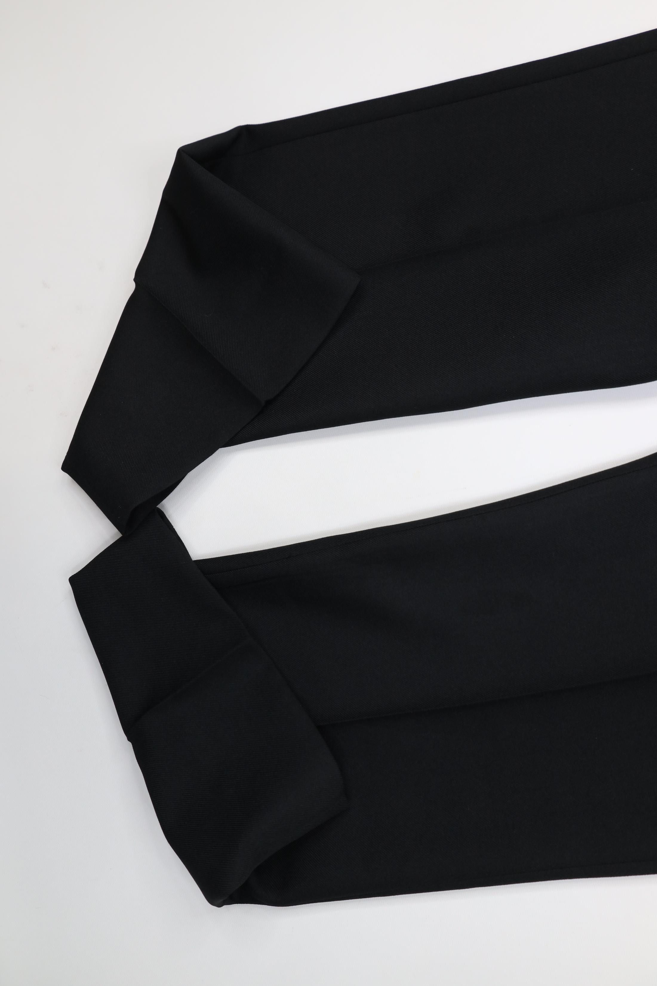 Vintage Vintage 70s Streetwear Flared Wide Leg Chino Pants Black USA Size US 38 / EU 54 - 5 Thumbnail