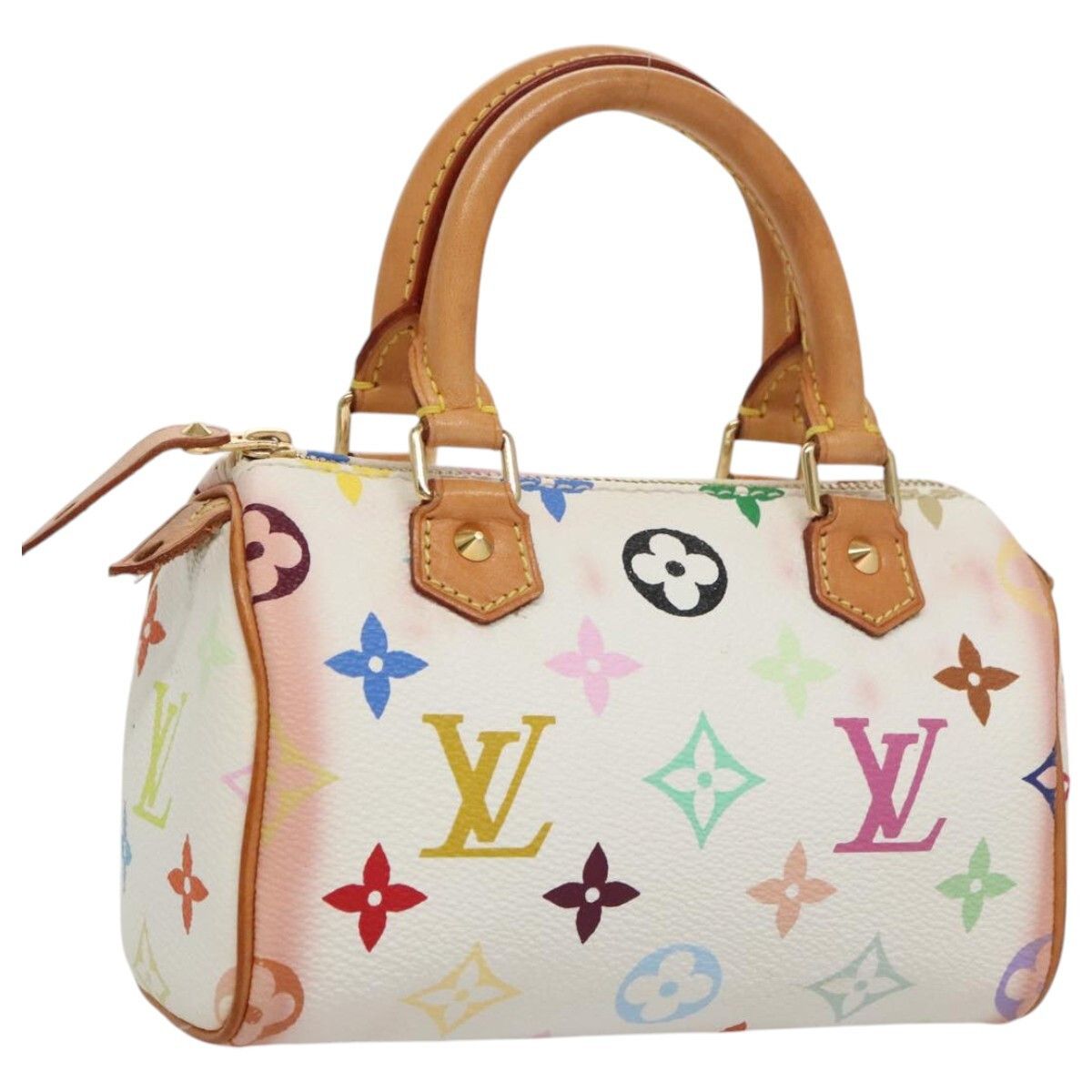 Louis Vuitton Louis Vuitton Speedy Mini HL Handbag Monogram Multicolor Size ONE SIZE - 1 Thumbnail