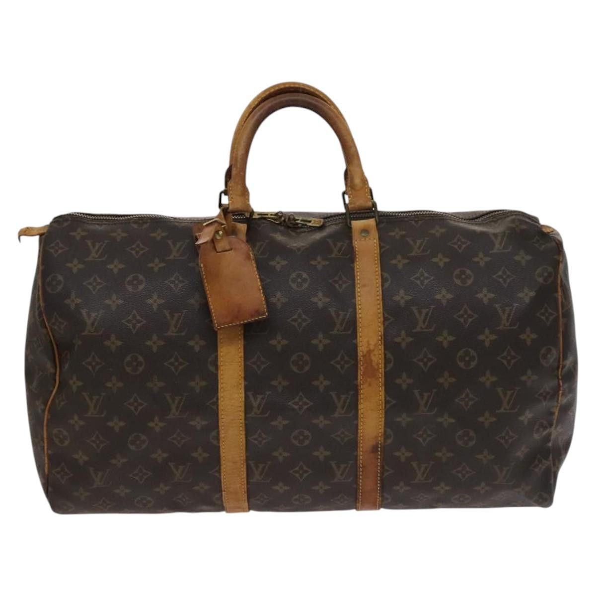 Louis Vuitton LOUIS VUITTON Monogram Keepall 50 Boston Bag M41426 Size ONE SIZE - 13 Thumbnail